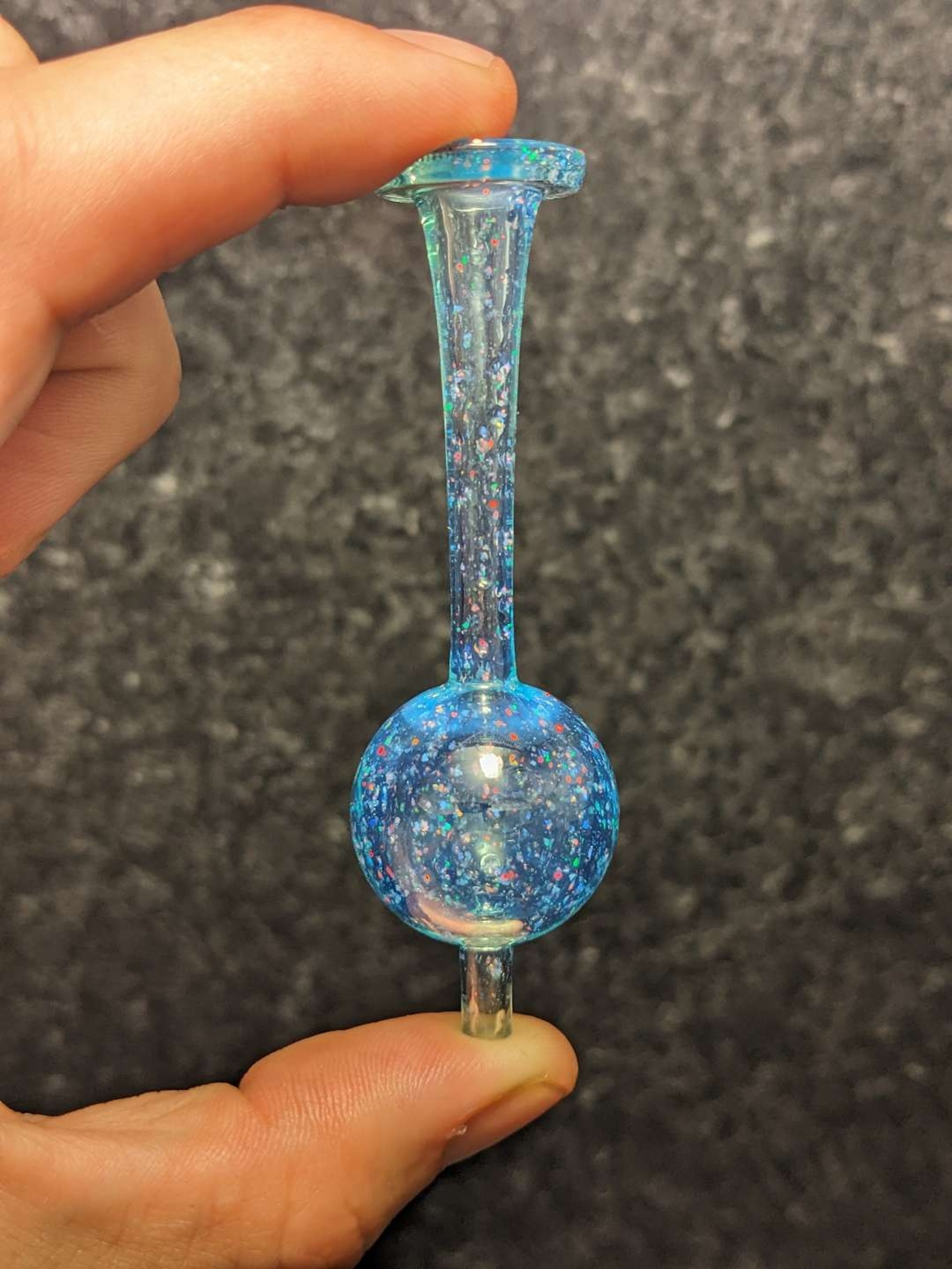 Preview pic of 2024 drop Mark Andrews crushed opal Meta-terrania 30mm bubble cap flawless
