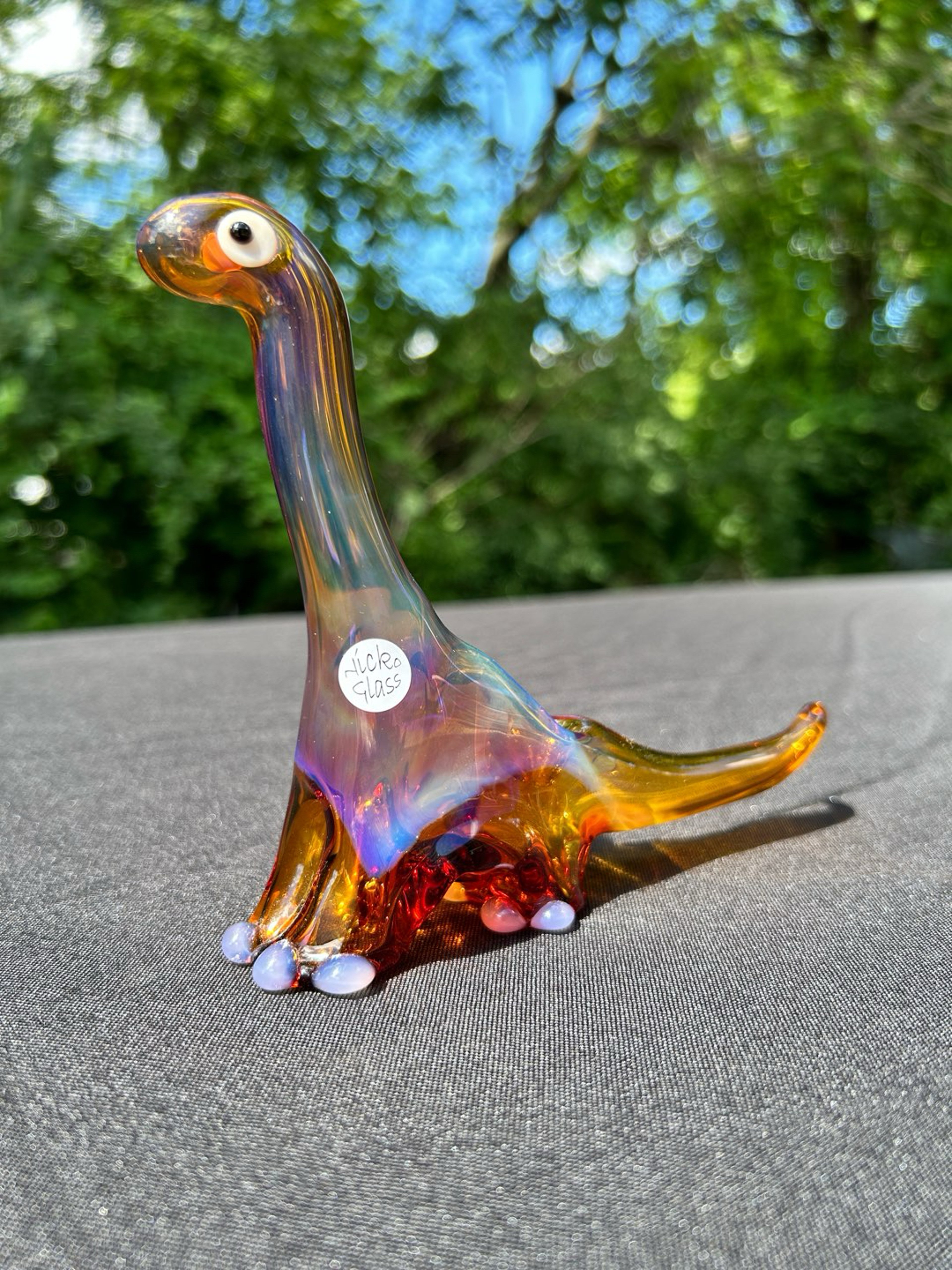 Preview pic of Nicko Glass Dinosaur