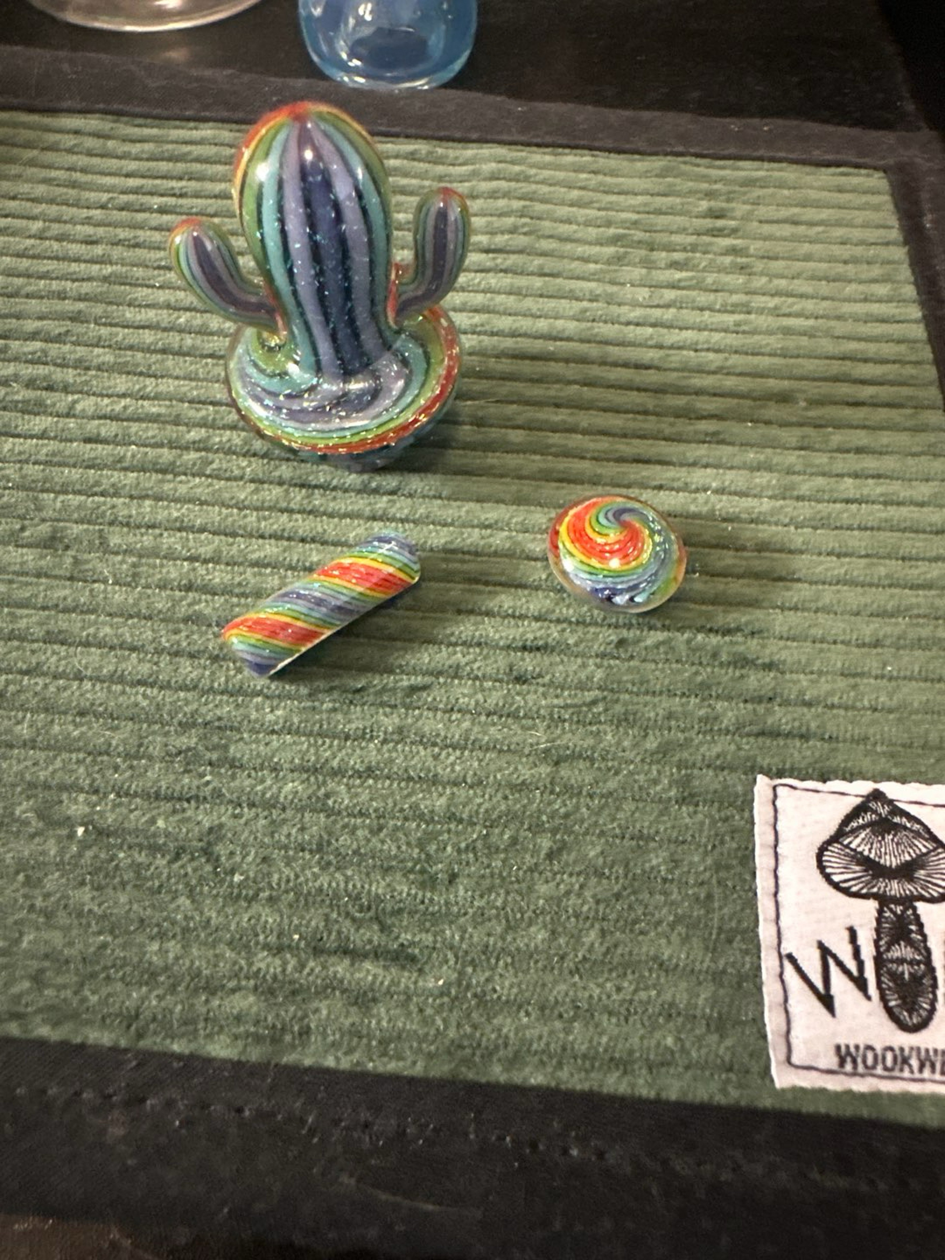 Preview pic of Darby rainbow cactus slurper cap and set