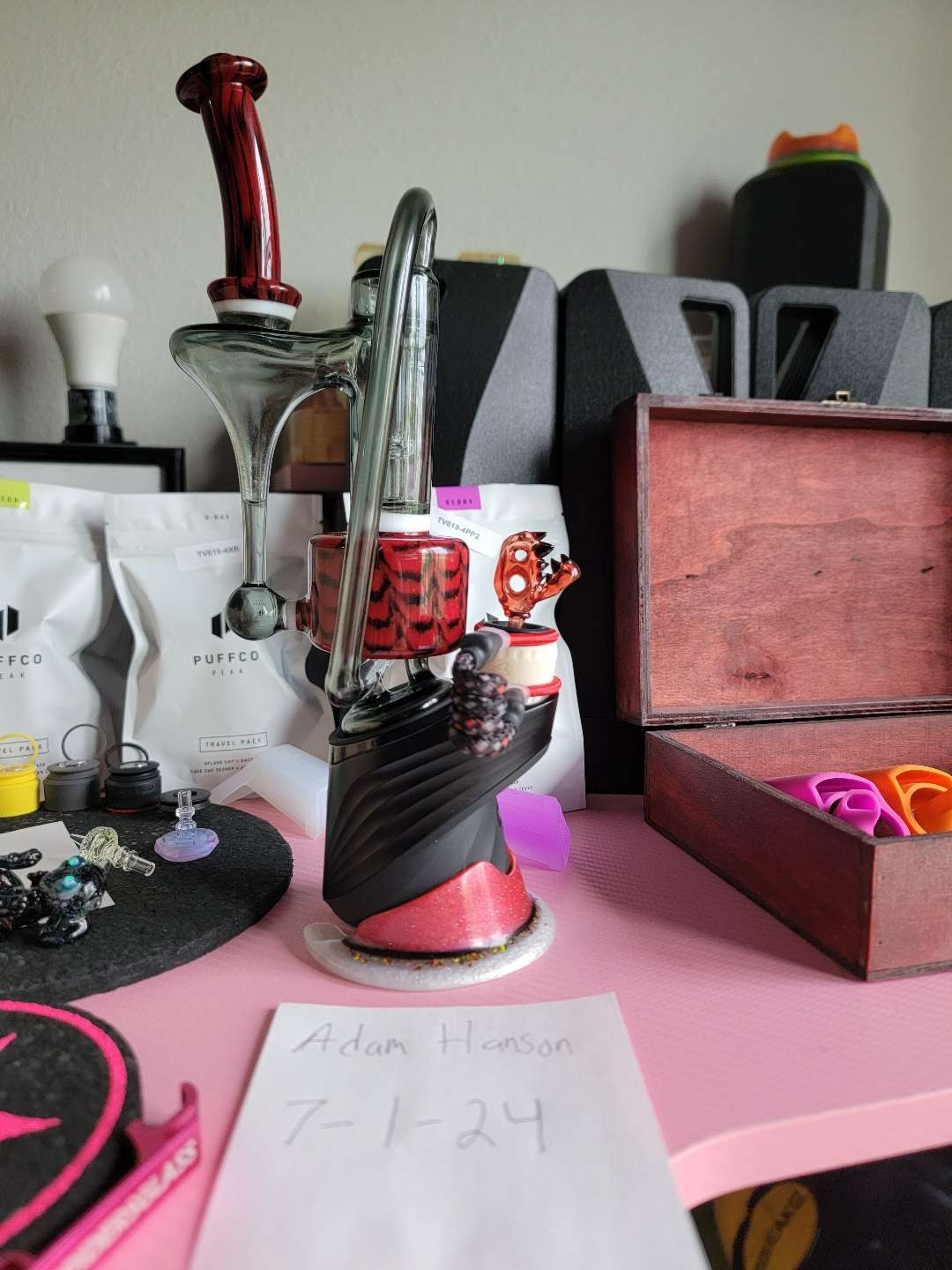 Preview pic of Mshea x Jeff Glass RBR Puffco Peak Top
