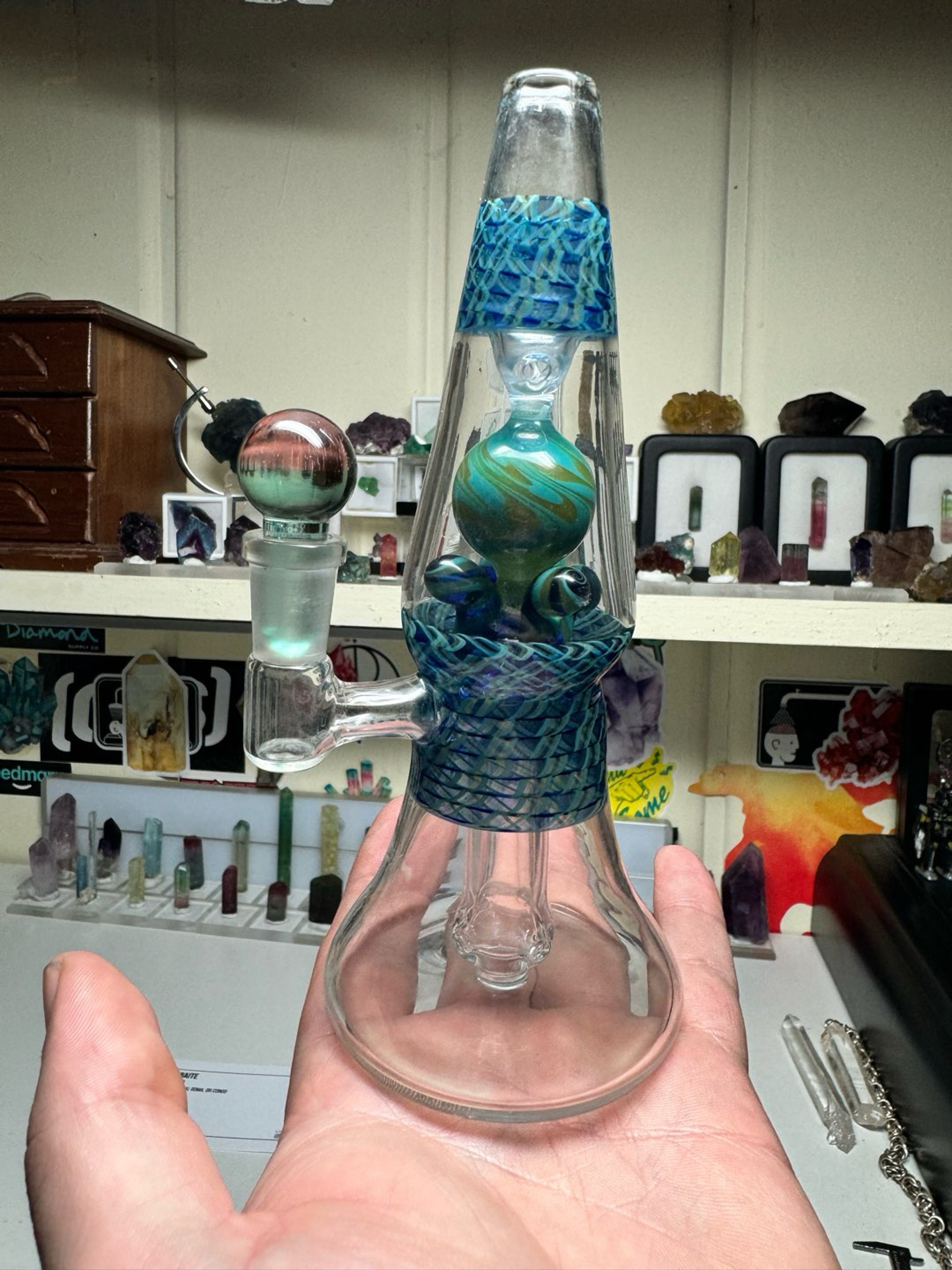 Preview pic of Cane wrapped lamp