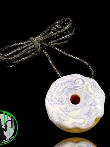 Preview pic of KGB Glass - Donut Pendant