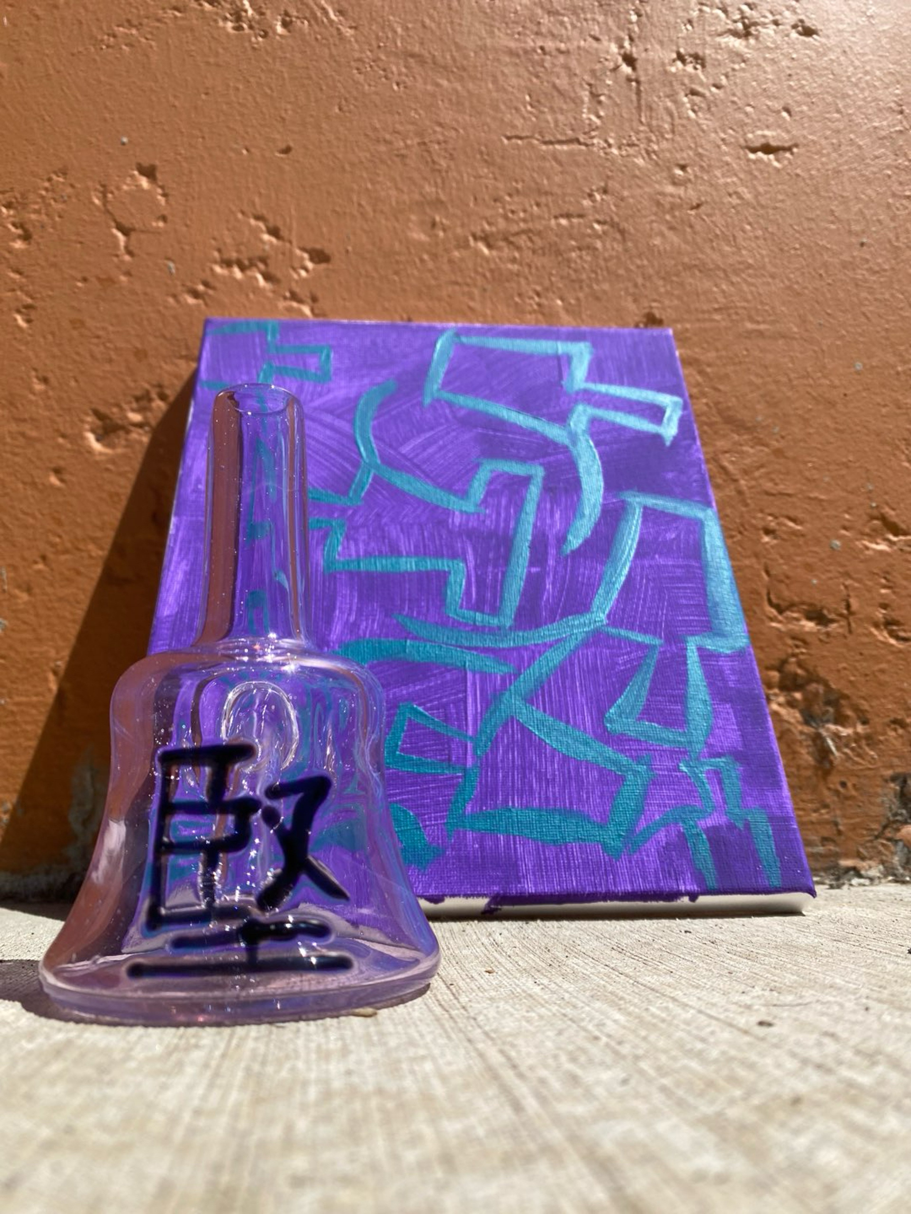 Preview pic of Day 76 Alphabet Series: Neo Opal Strottle with Original Artwork