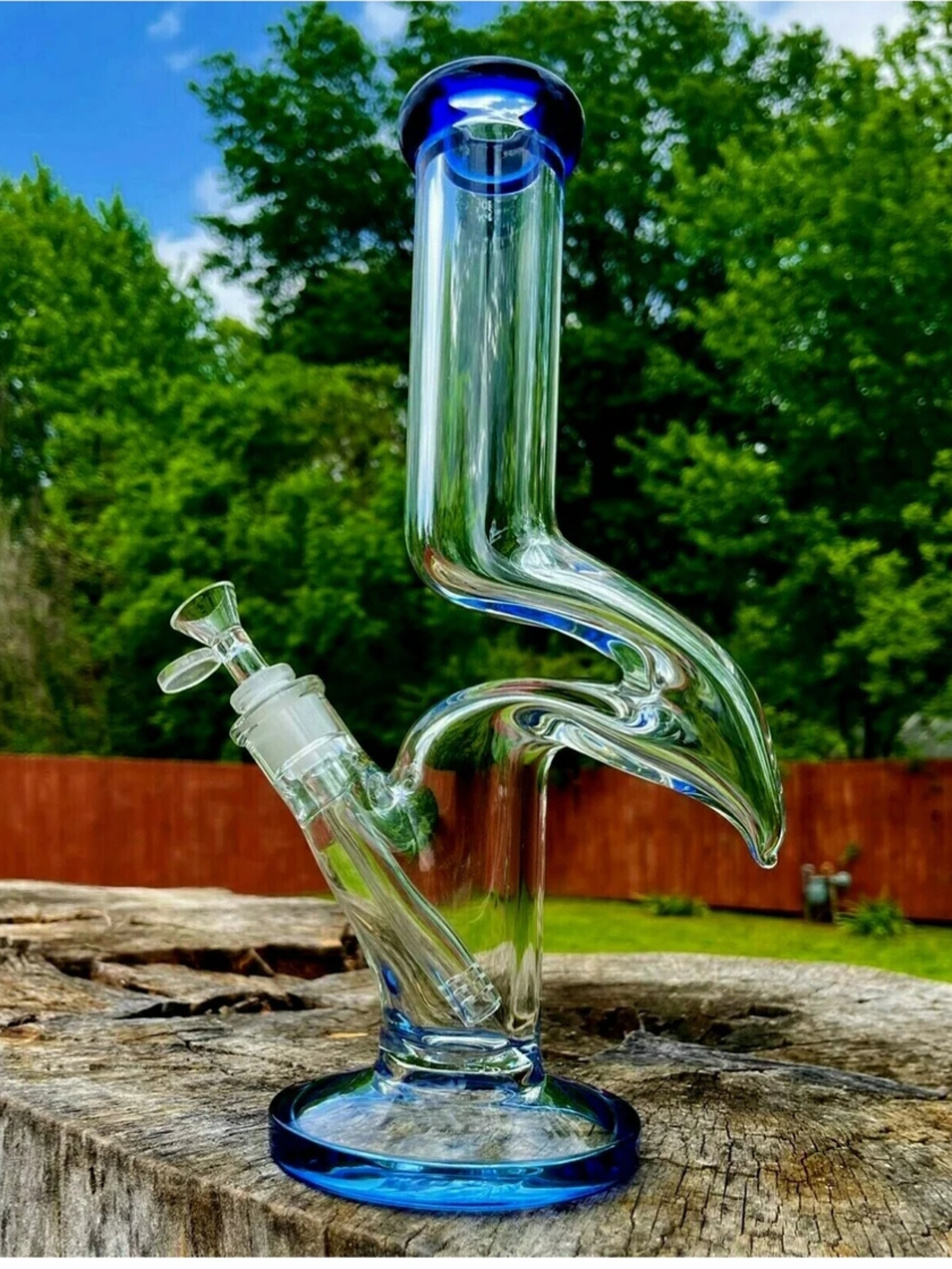 Preview pic of 14" Zong Glass Recycler Rig