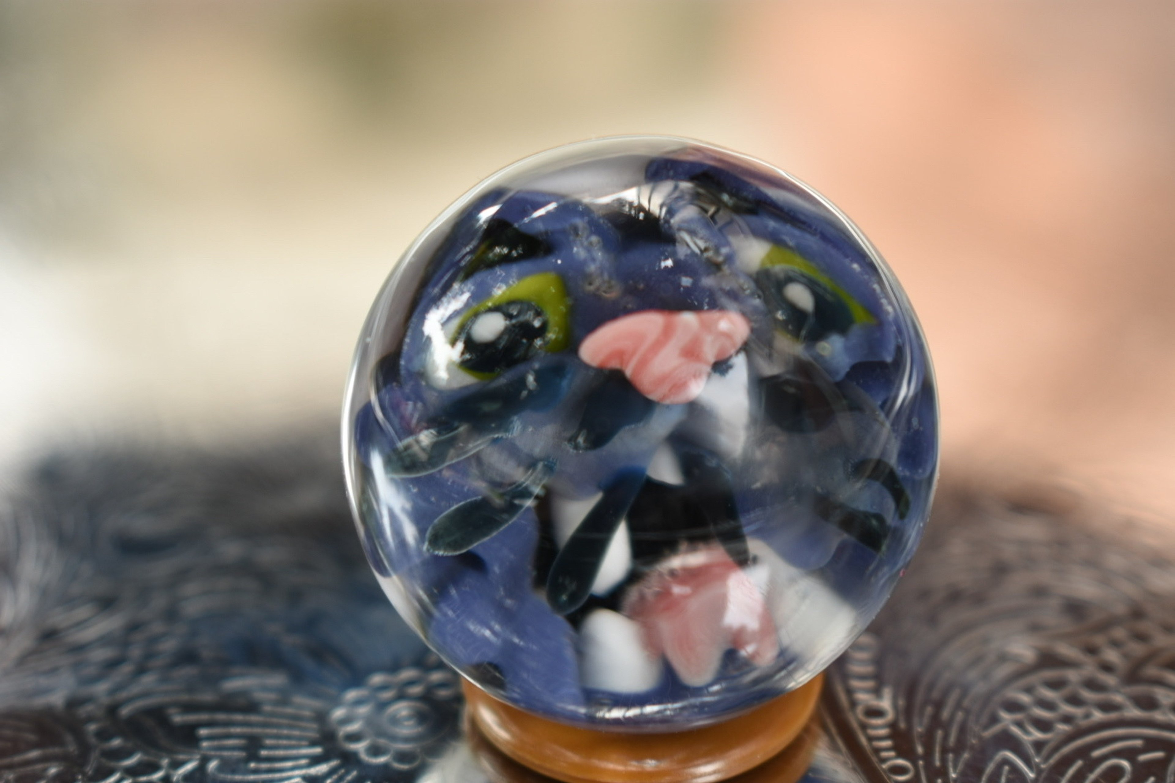 Preview pic of Kitty compression marble 1.3”