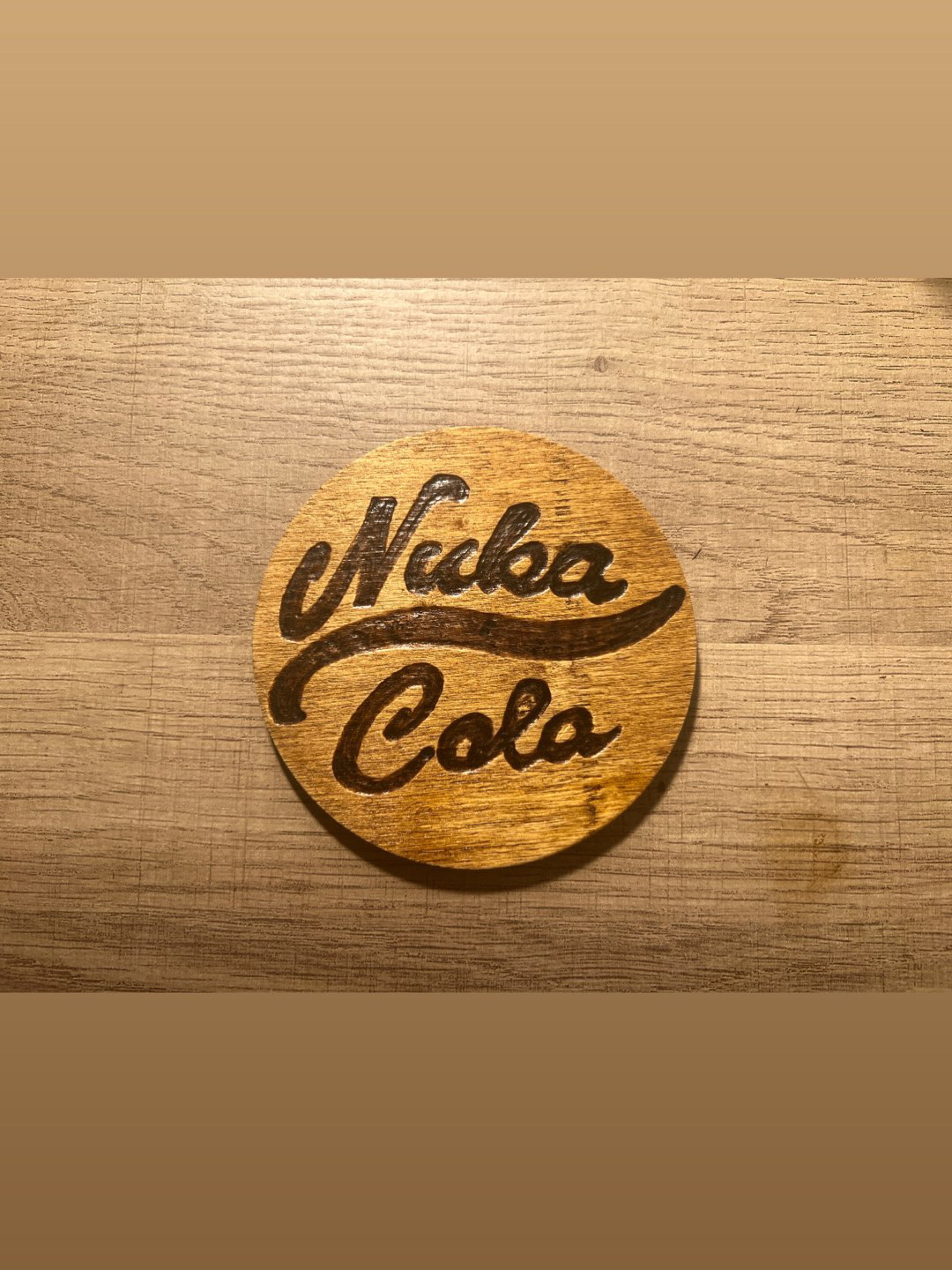 Preview pic of PuffCoaster; Fallout Nuka Cola Woodburn