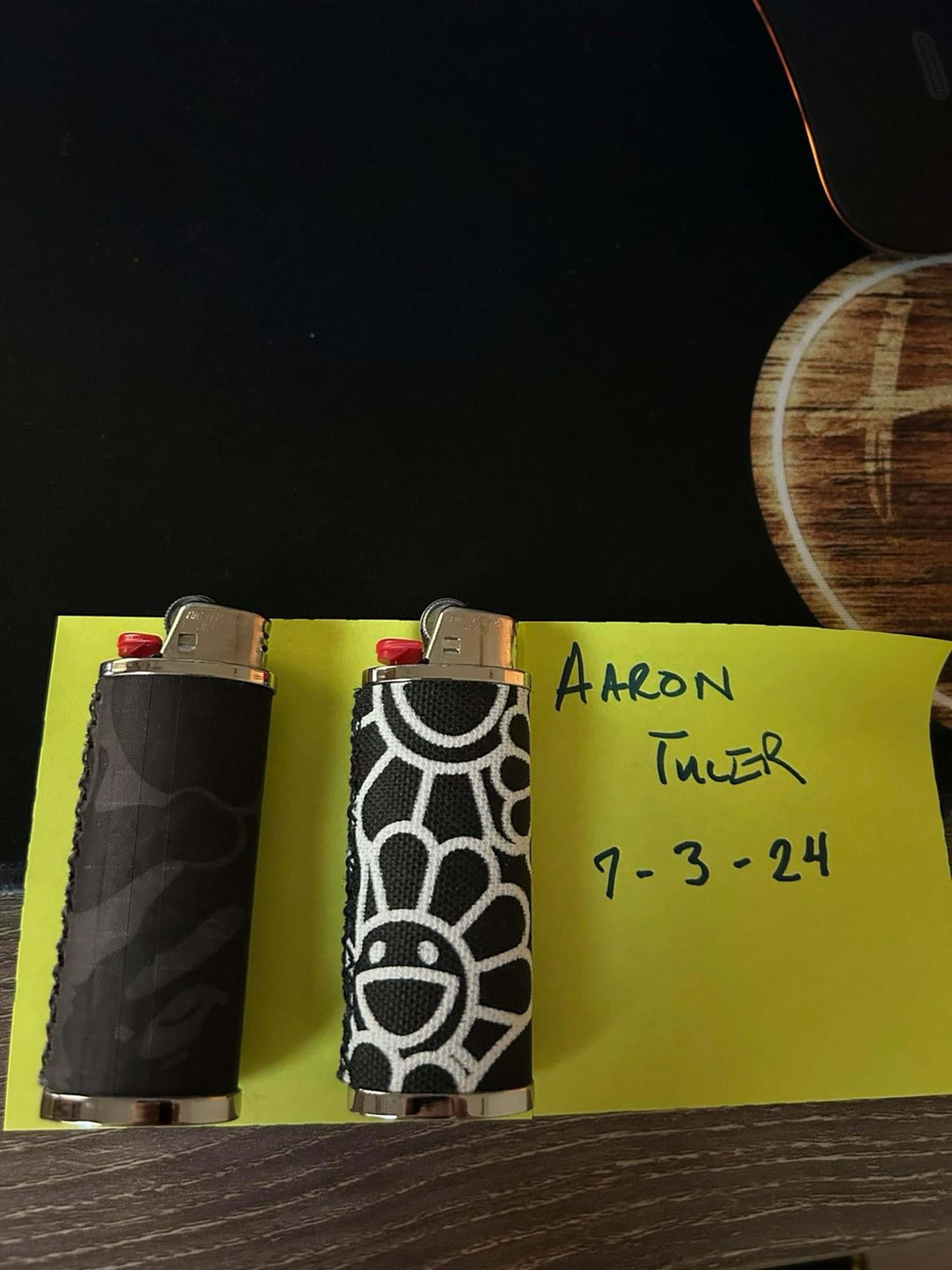 Preview pic of Bape & Murakami Bic Lighter Case