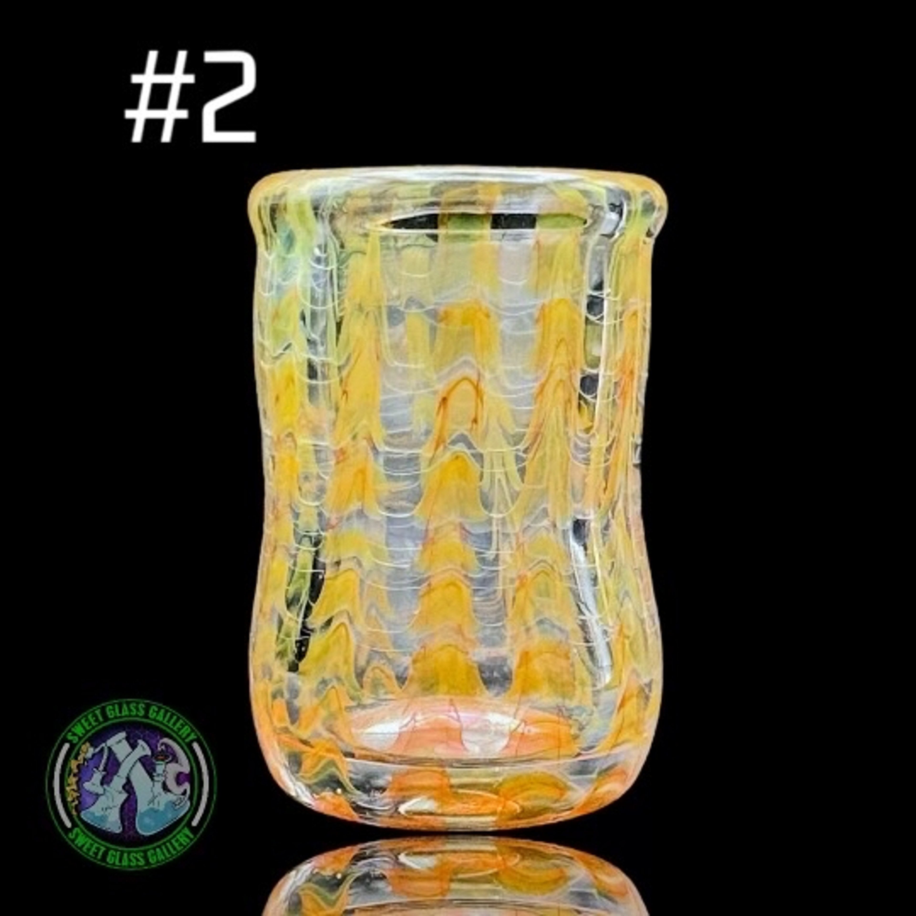 Preview pic of Bakers Backwoods Glass - Carb Cap & Marble Holder #2