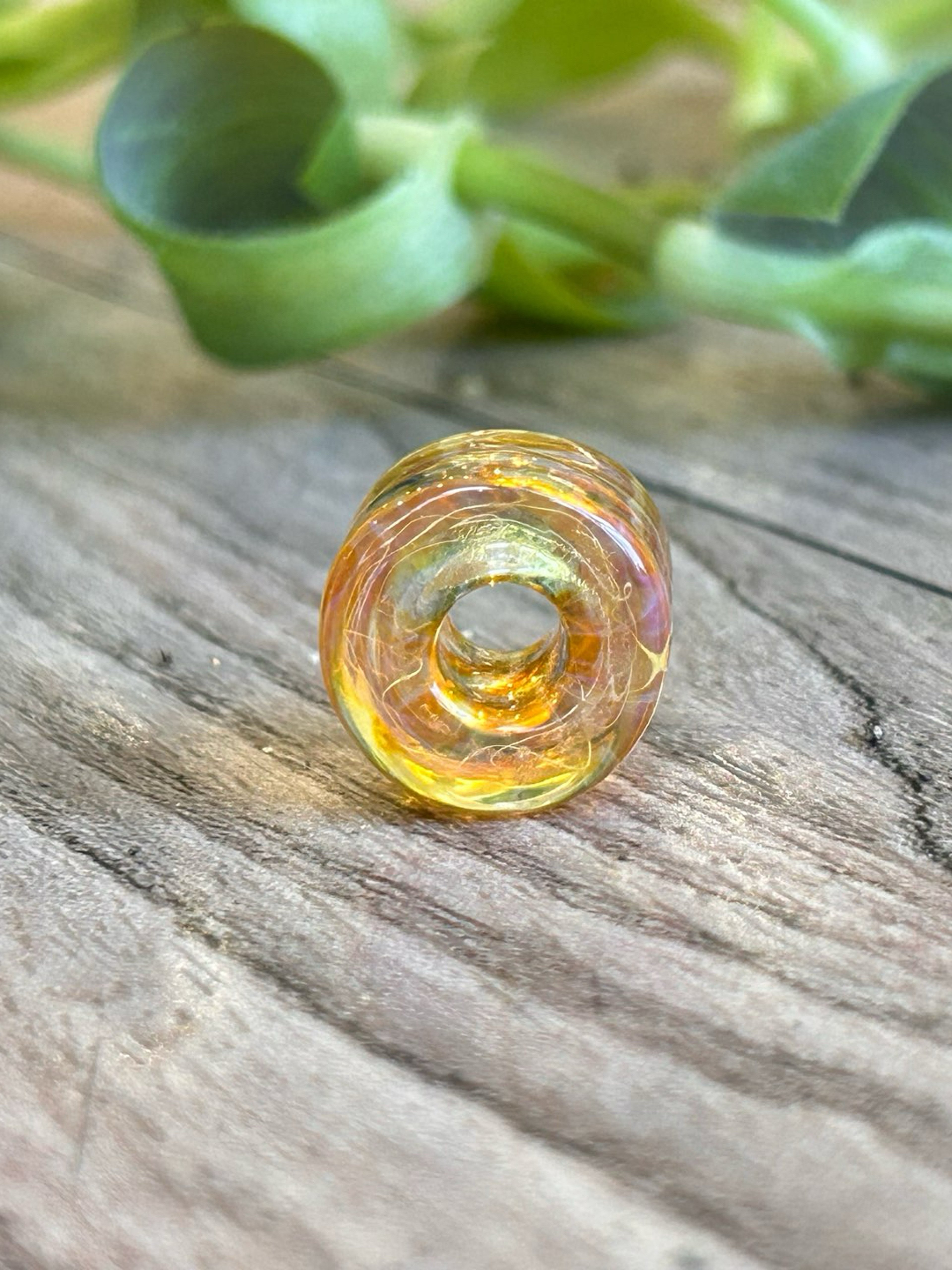 Preview pic of Jakers Glass Fumed Dread Bead