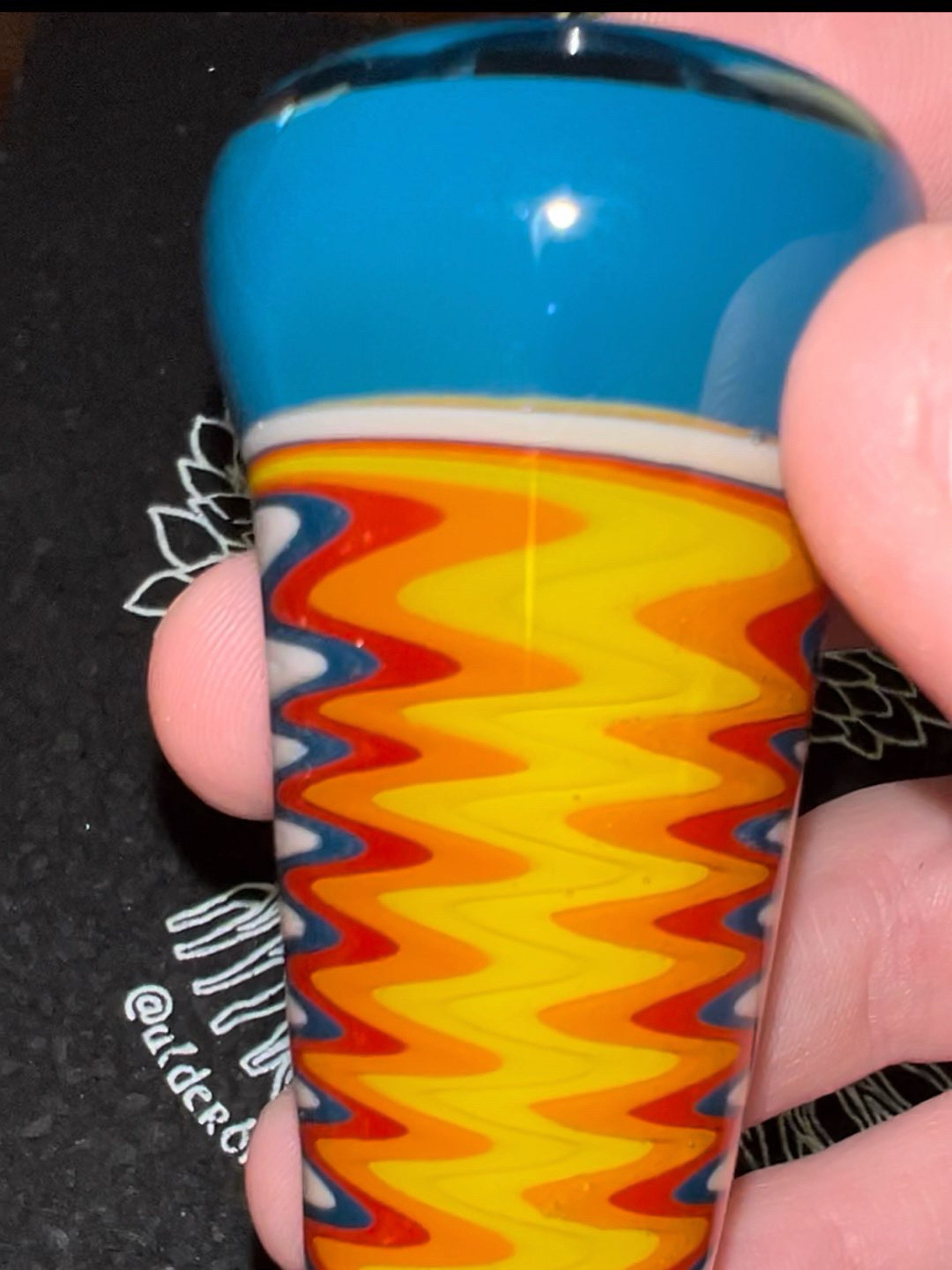 Single hole 18mm linework slide image 0