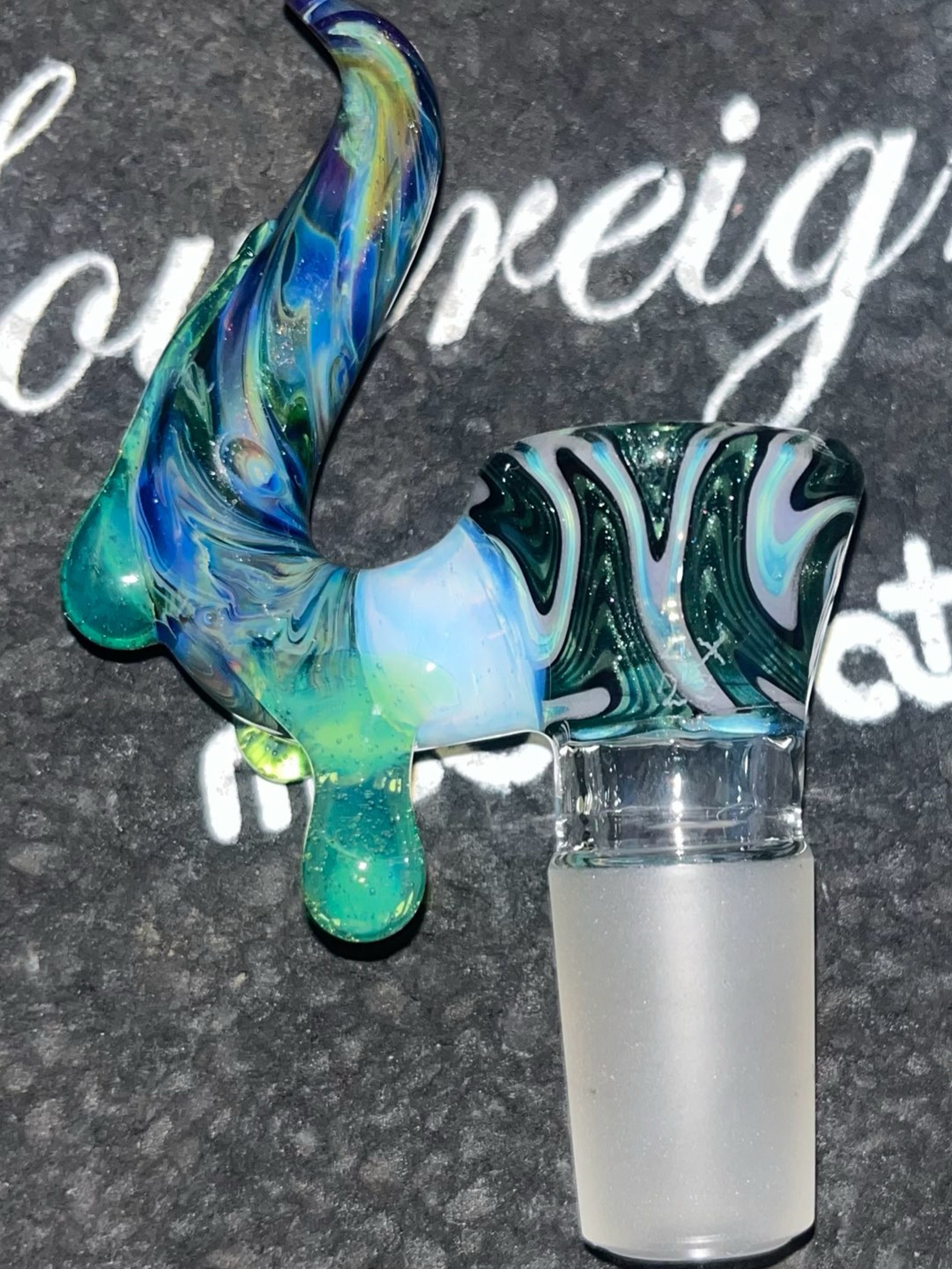 Preview pic of Green money chaos lx glass slide