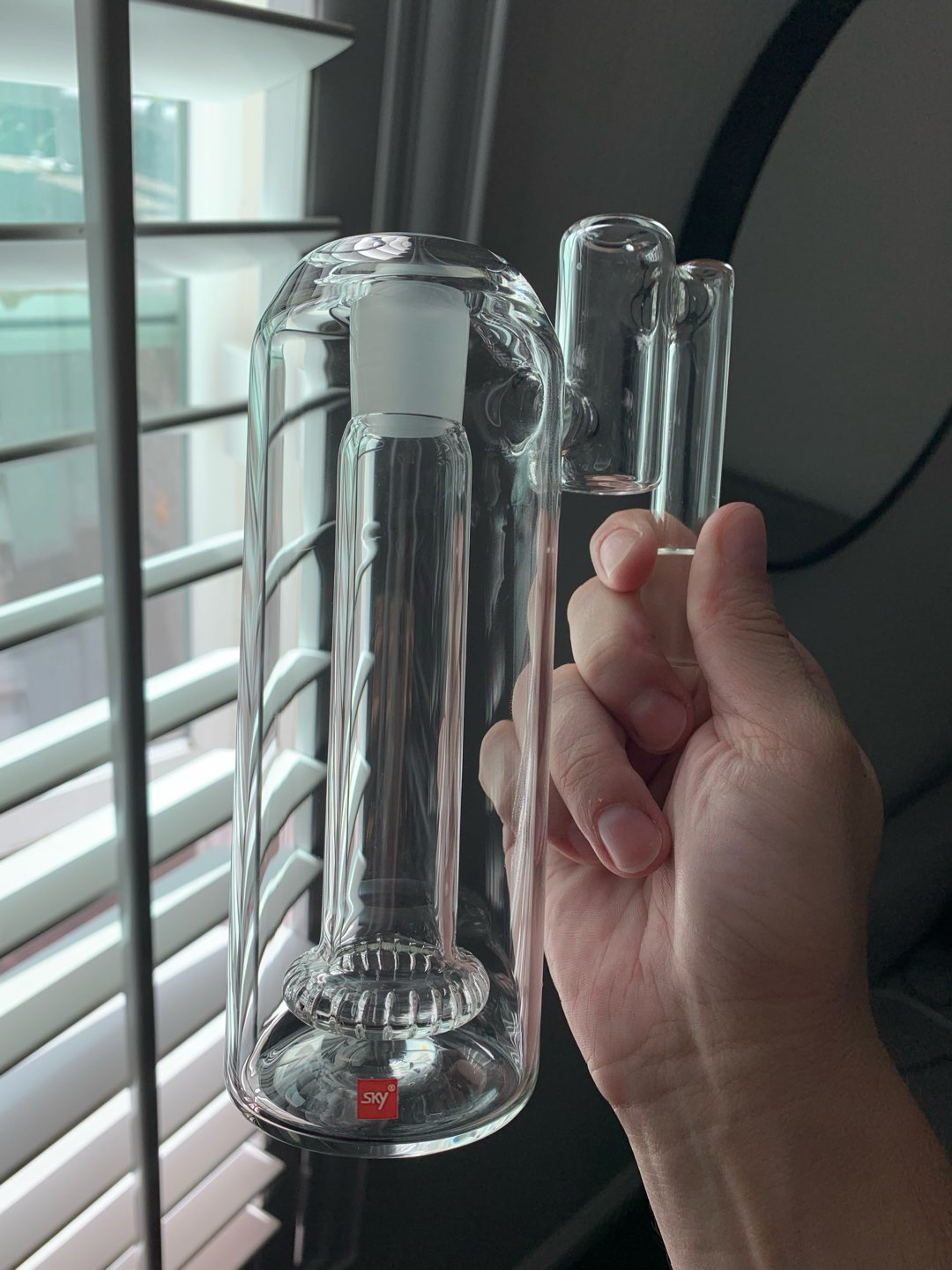 Preview pic of Sky Glass Showerhead Ash Catcher