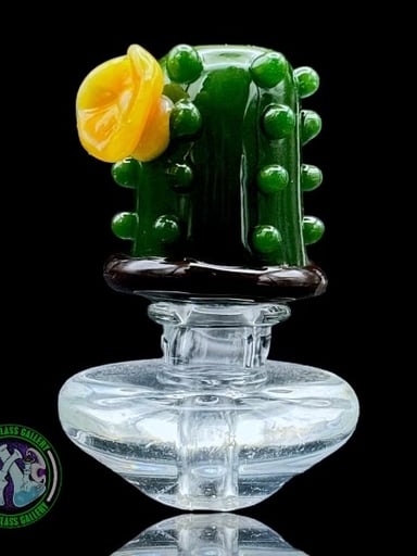 Preview pic of Empire Glassworks - Puffco Peak Carb Cap - Cactus #5