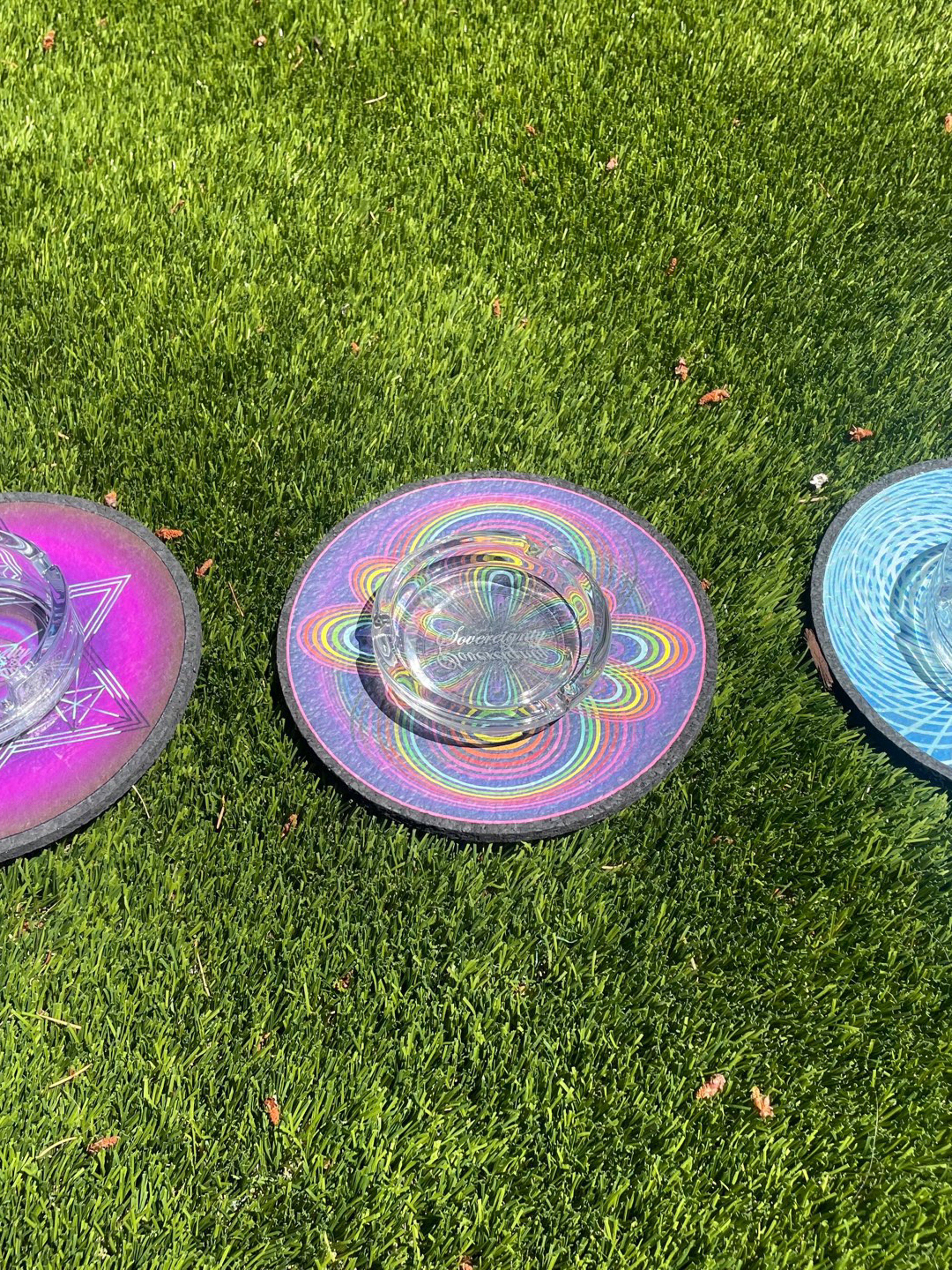 Preview pic of Sovereignty mats & ashtrays