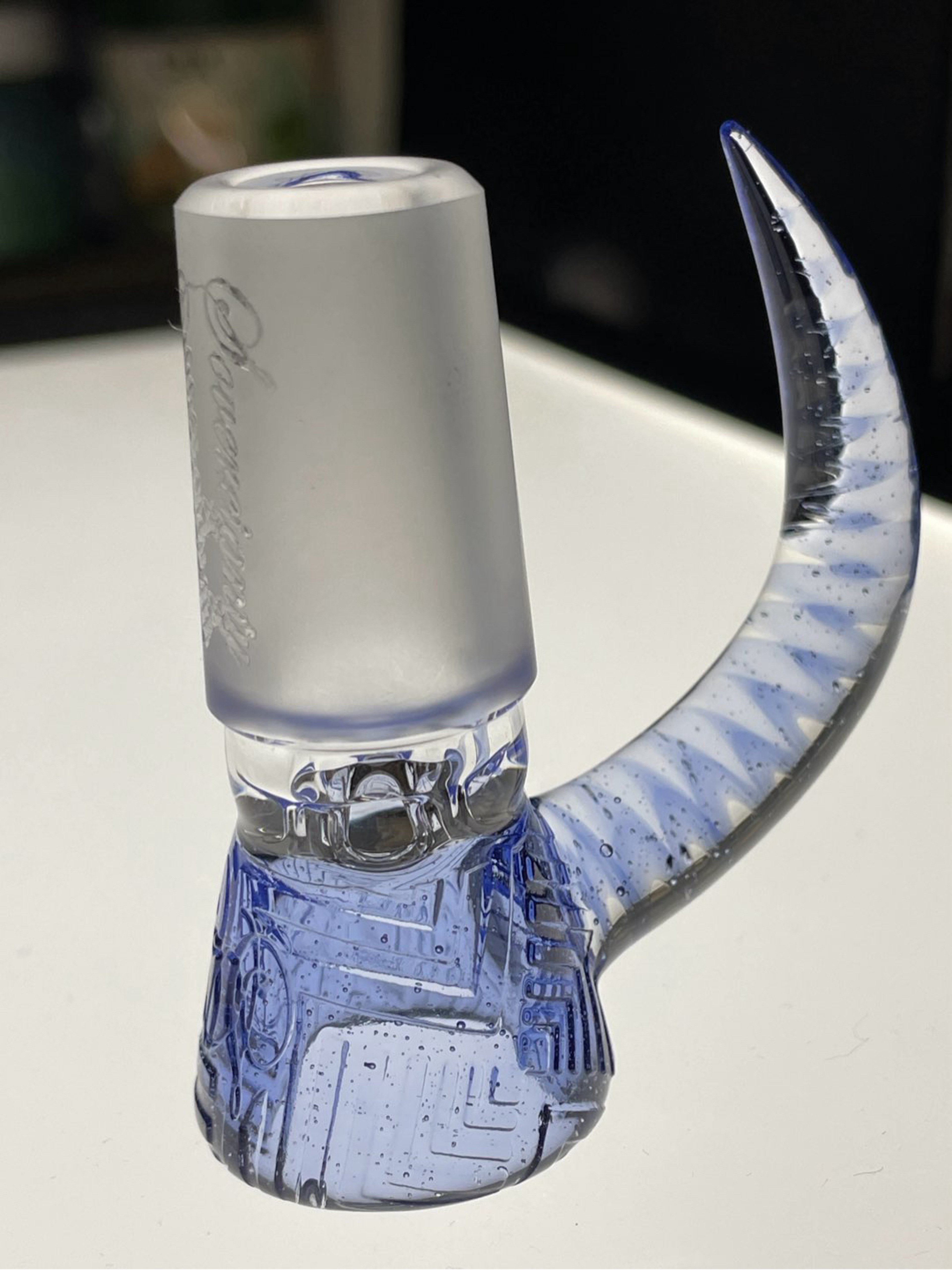 Preview pic of Sovereignty Glass FA Cold Worked Firewater Slide