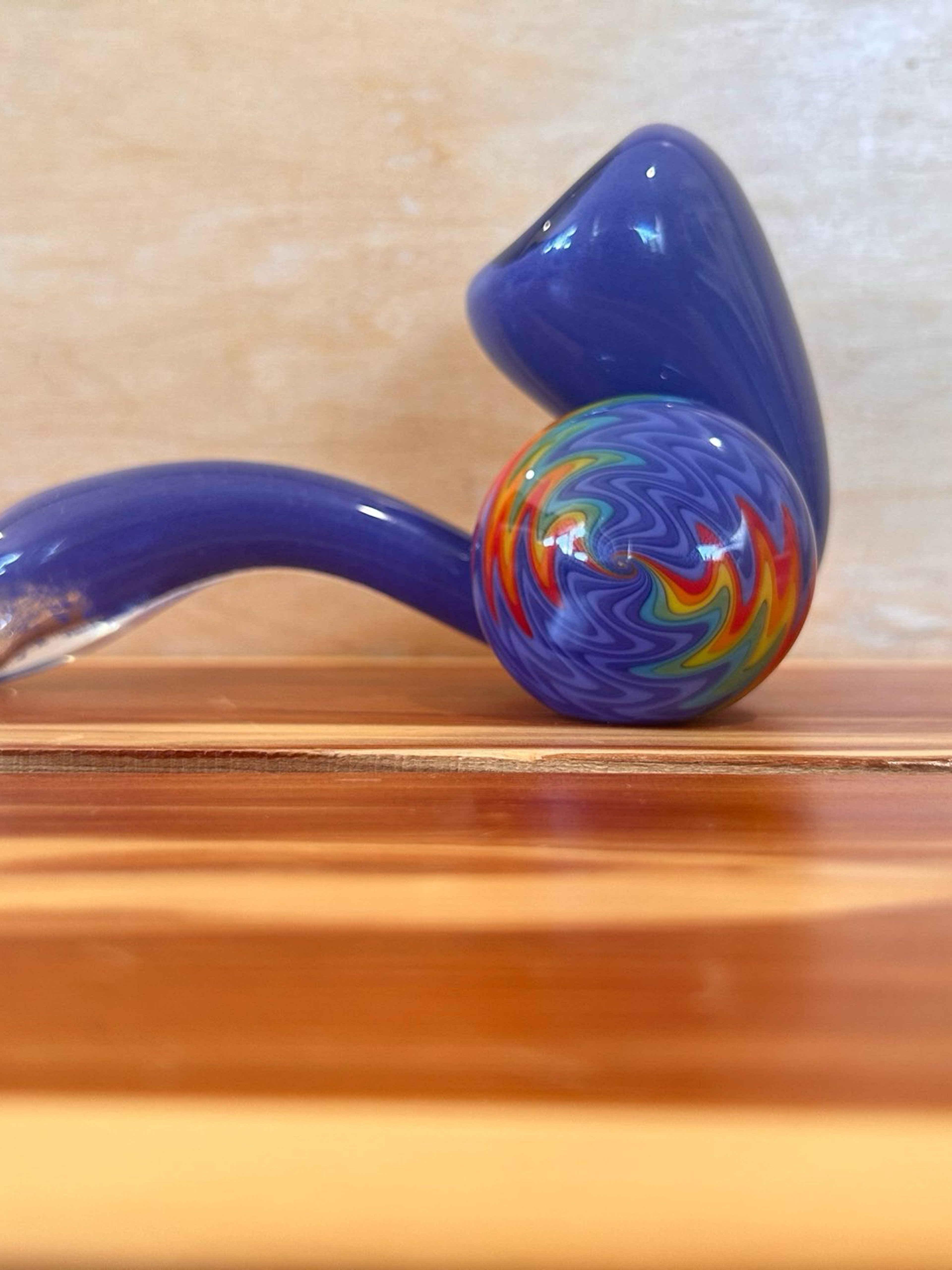 Preview pic of Narbles Glass Wig Wag Disk Sherlock