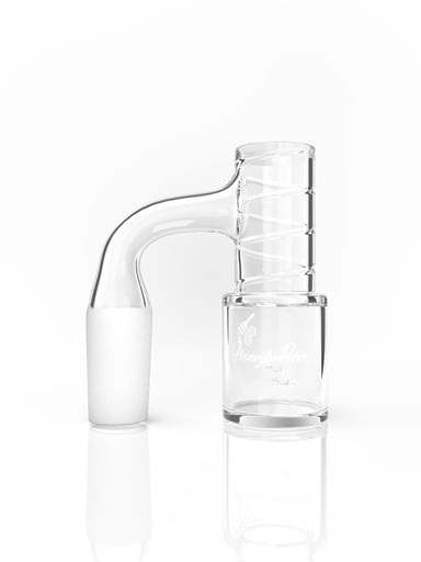 Preview pic of HONEY CHAMBER WHIRLWIND QUARTZ BANGER - 90° DEGREE | BL