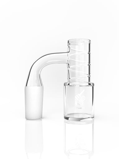 Preview pic of HONEY CHAMBER WHIRLWIND QUARTZ BANGER - 90° DEGREE | YL