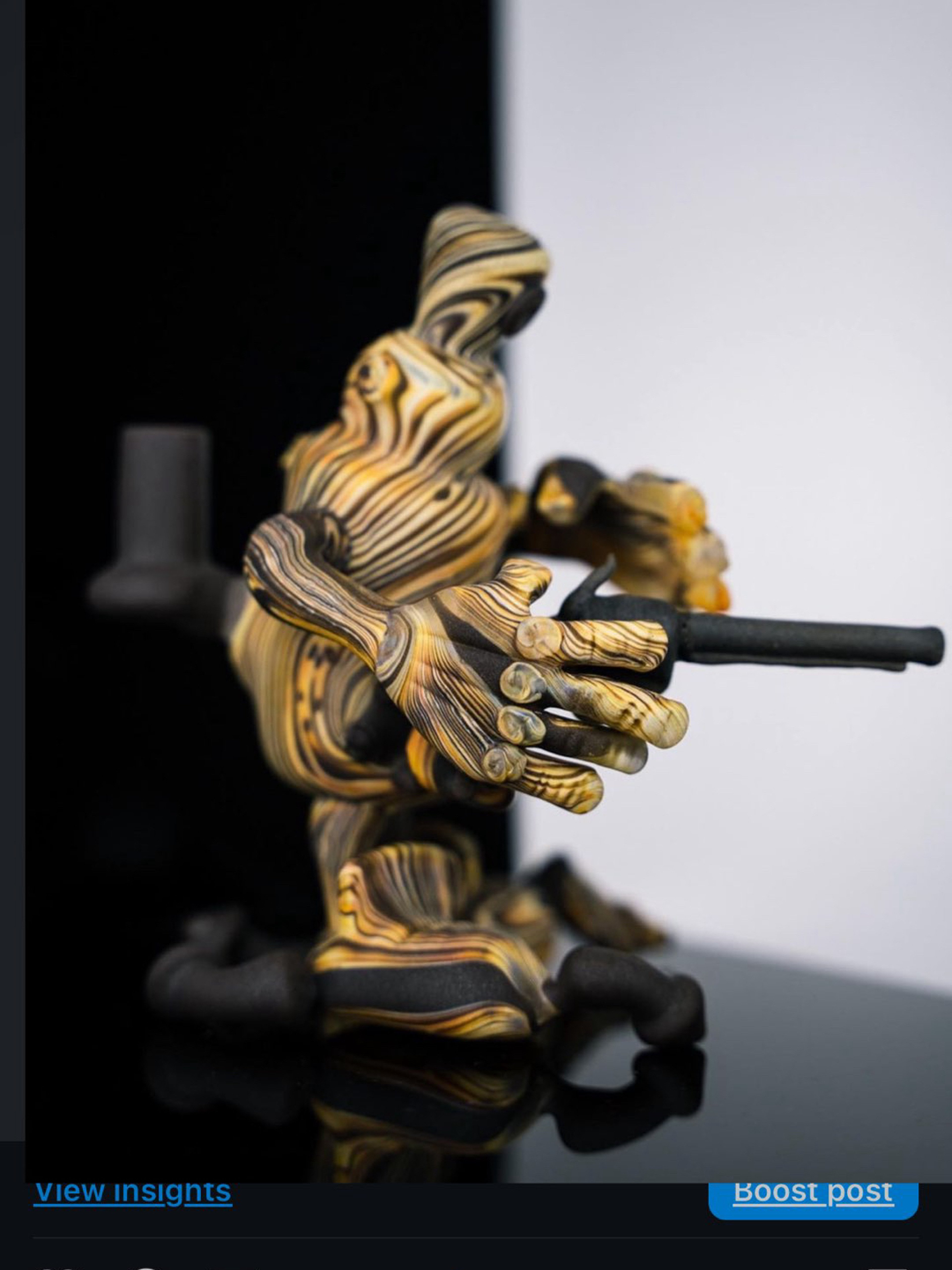 Preview pic of Sandblasted woodgrain toy