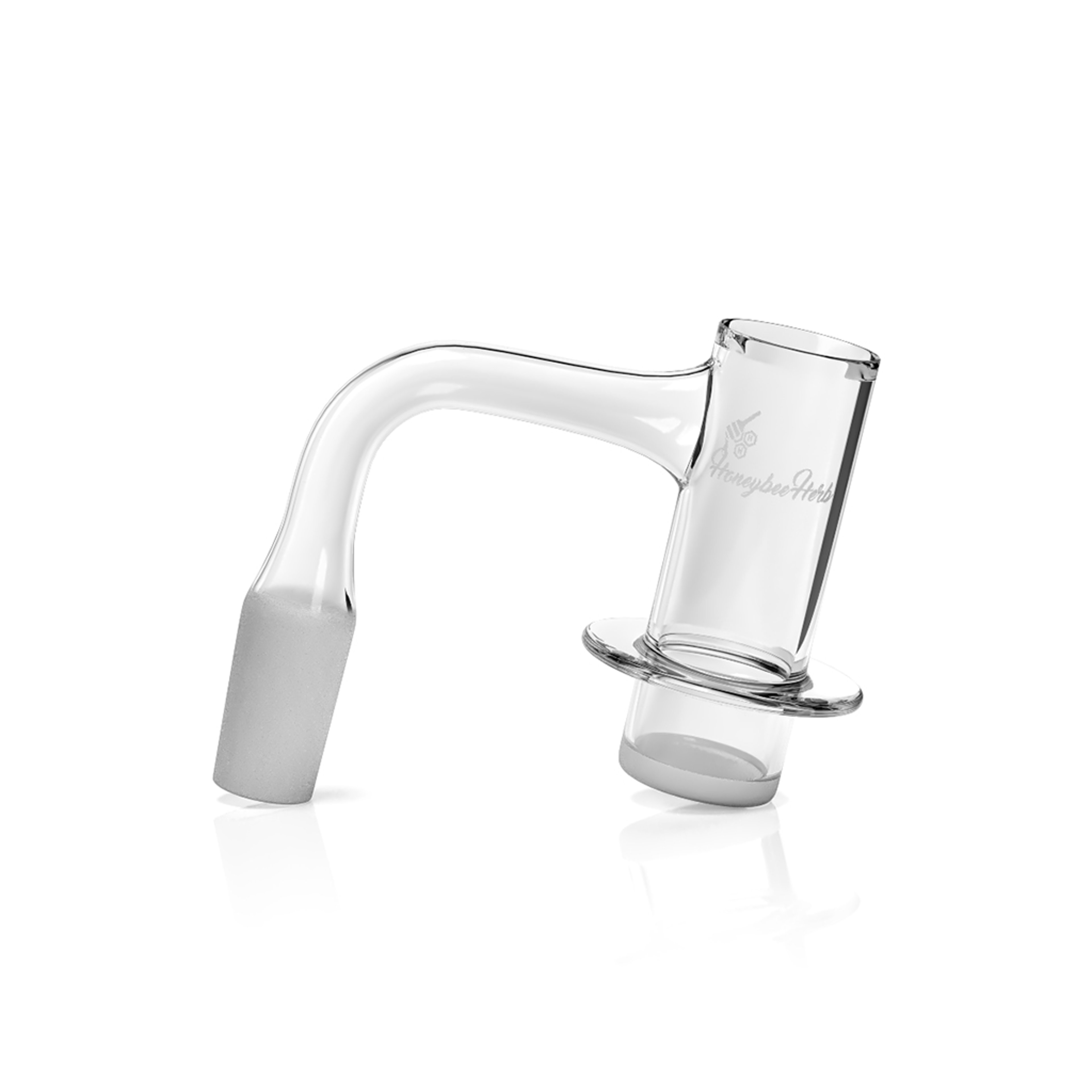 HONEY & MILK HALO QUARTZ BANGER - 90° DEGREE image 0