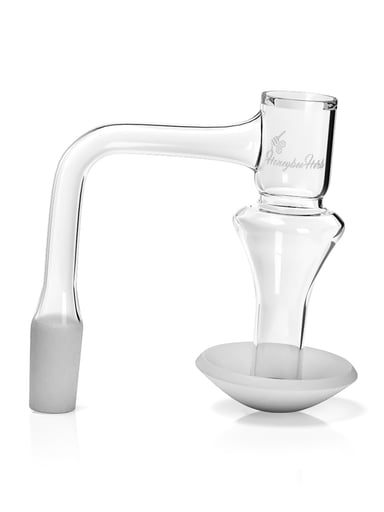 Preview pic of HONEYSUCKLE NECTAR BEEHIVE QUARTZ BANGER - 90° DEGREE