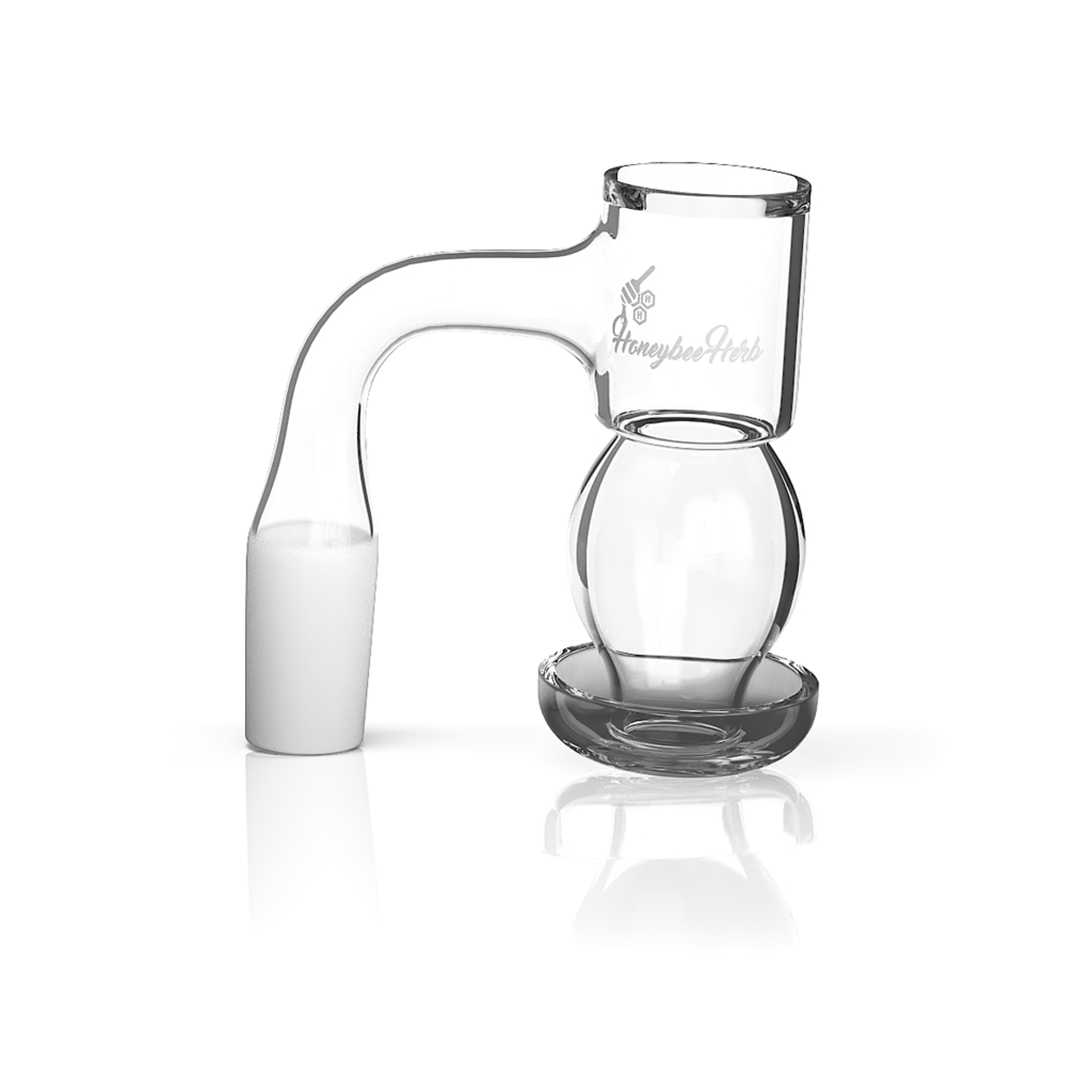 HONEYSUCKLE BUBBLE QUARTZ BANGER - 90° DEGREE | BL image 0