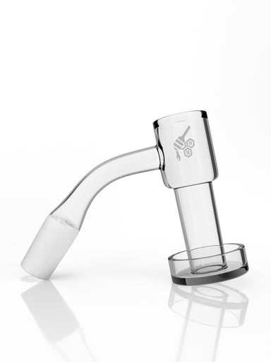 Preview pic of HONEYSUCKLE BEVEL QUARTZ BANGER - 45° DEGREE | YL