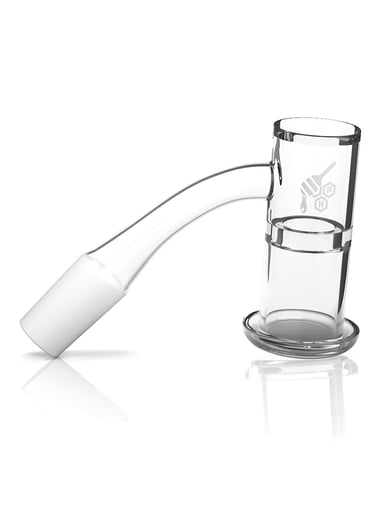 Preview pic of HONEYSUCKLE XL QUARTZ BANGER - 45° DEGREE | YL