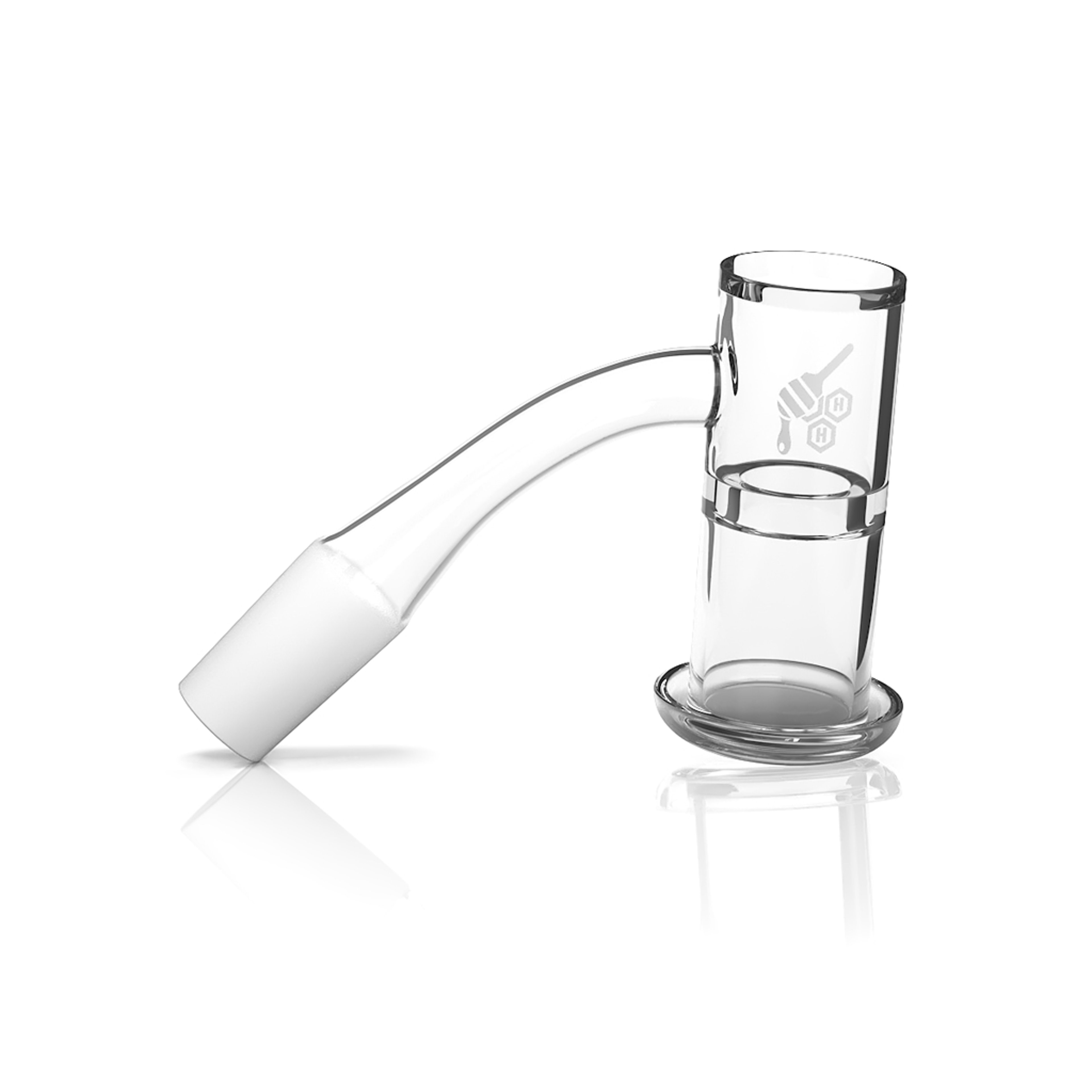 HONEYSUCKLE XL QUARTZ BANGER - 45° DEGREE | YL image 0