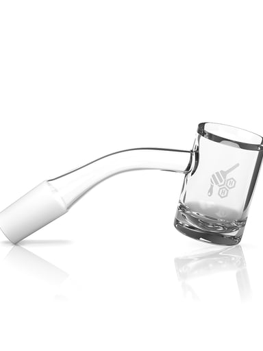 Preview pic of HONEY HYBRID QUARTZ BANGER - 45° DEGREE | YL