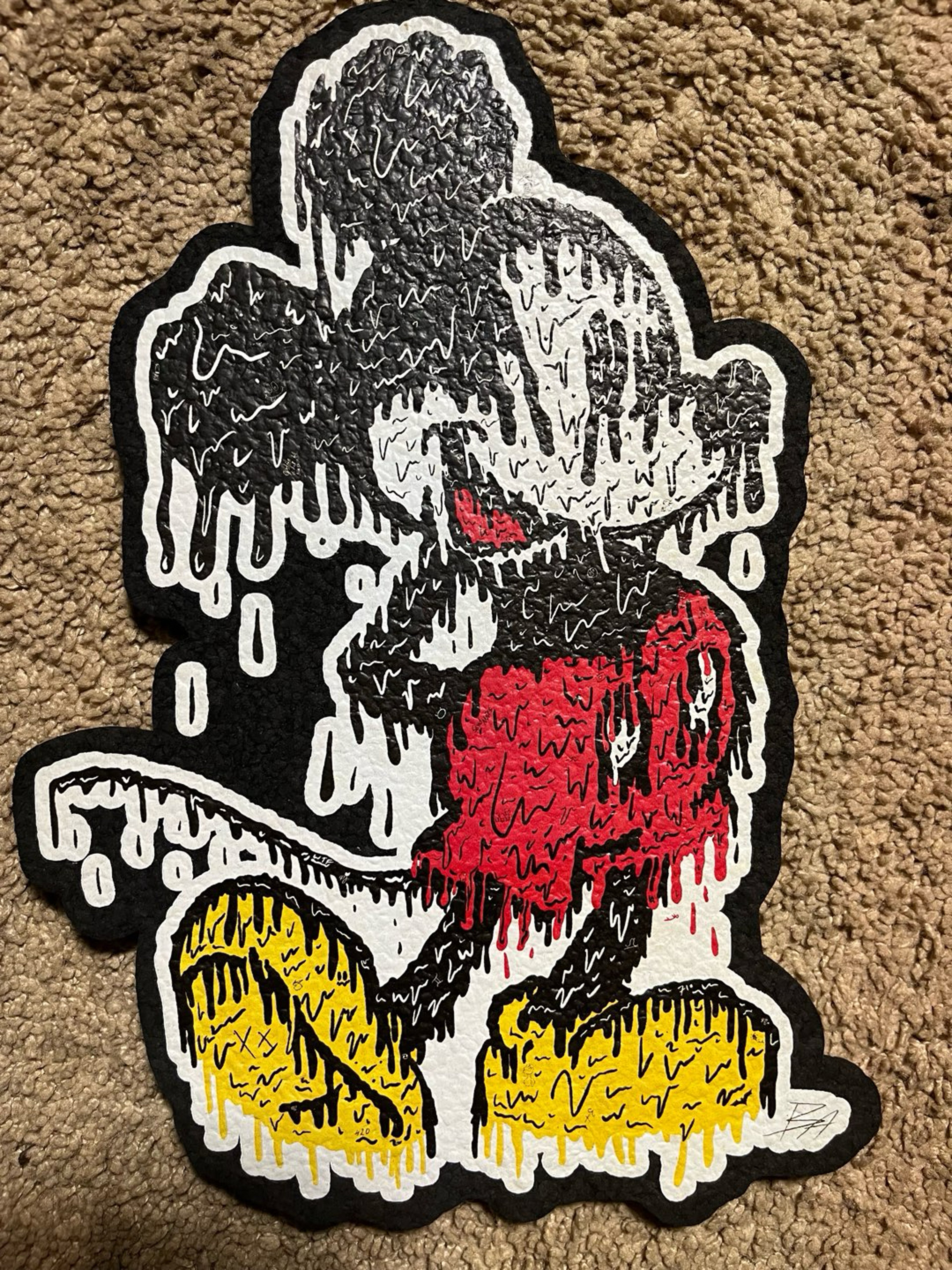 Preview pic of melting mickey moodmat