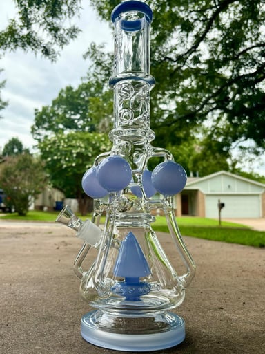 Preview pic of 17" Thick Glass Recycler rig