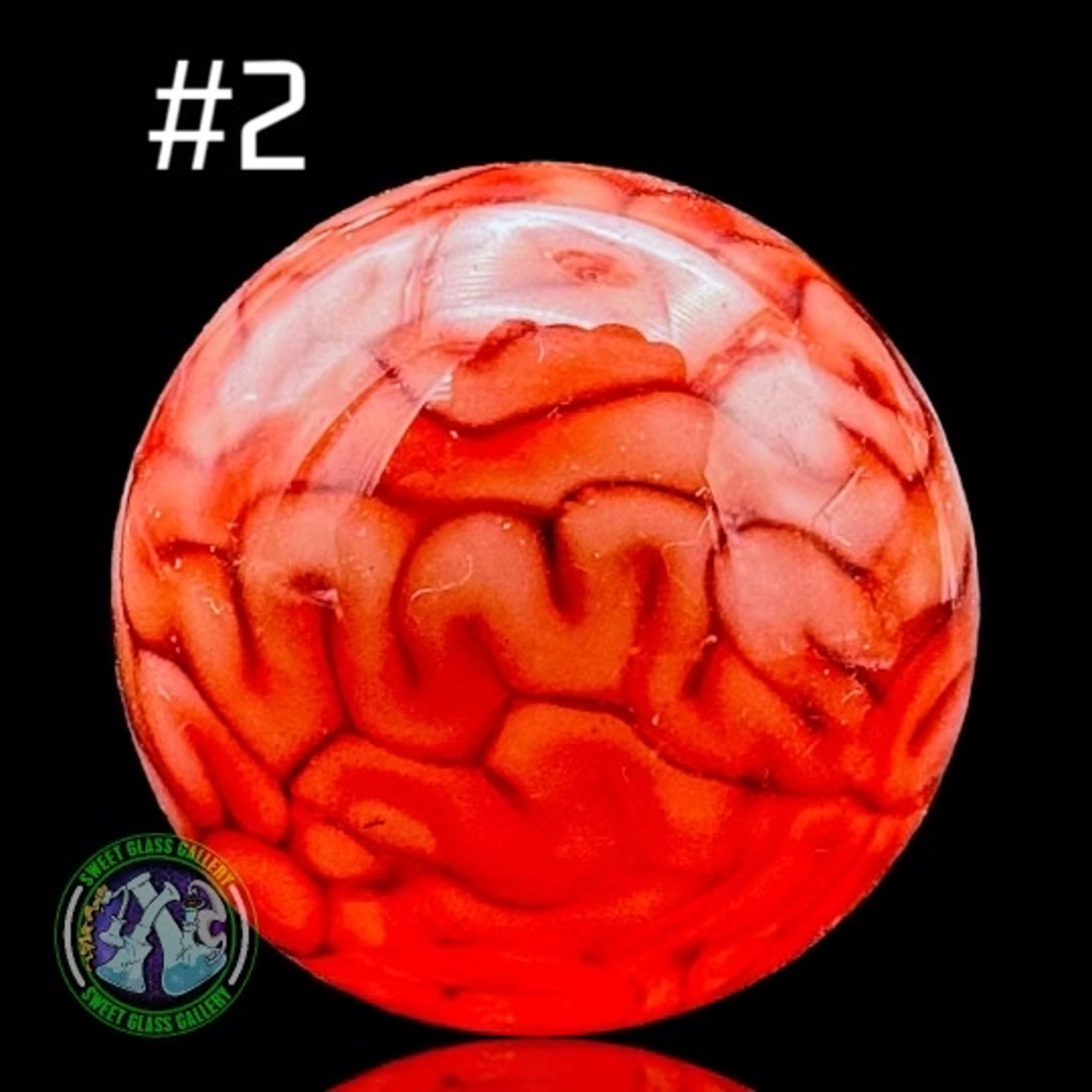 Preview pic of Algae - Brain Tech Marble - Red #2