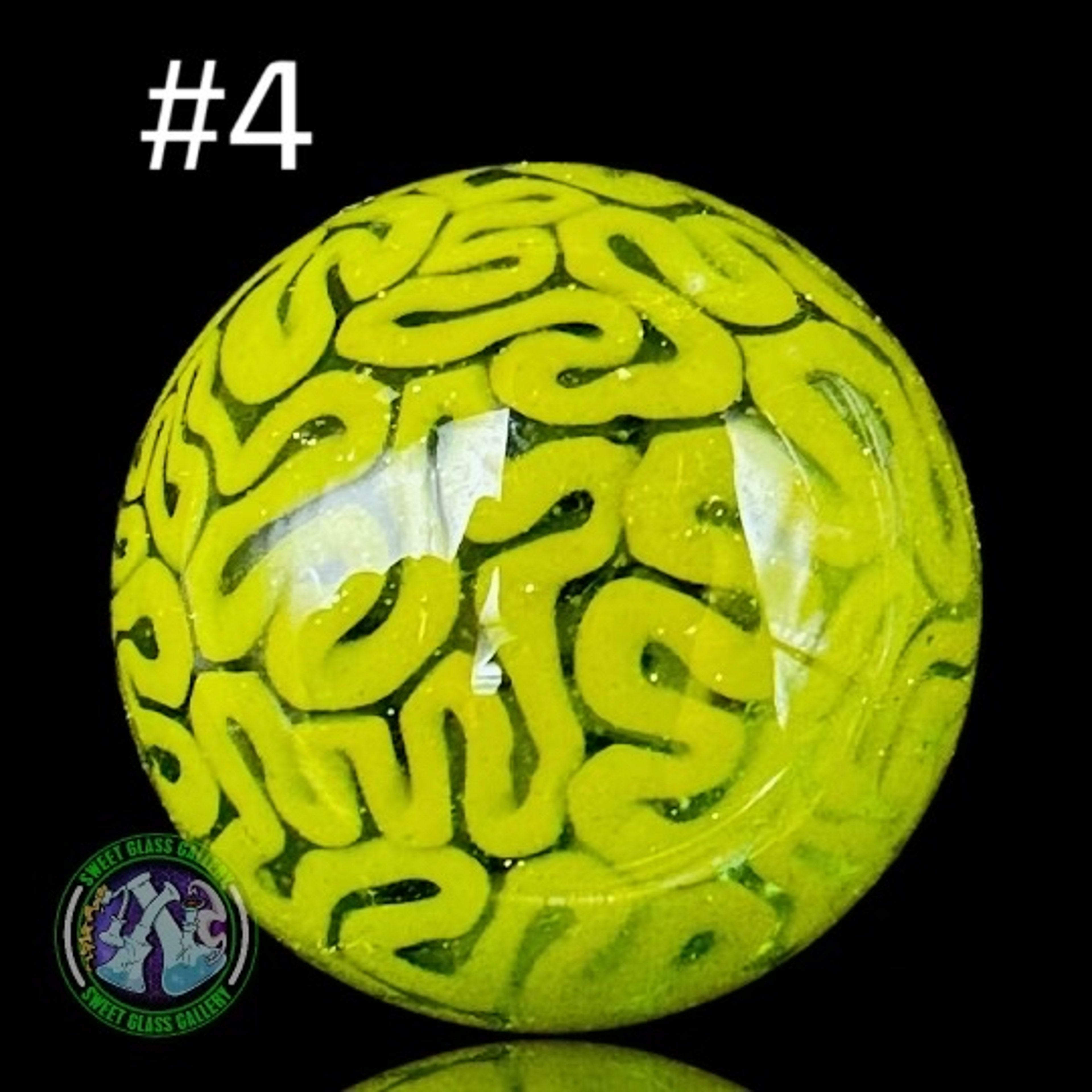 Preview pic of Algae - Brain Tech Marble - Green #4