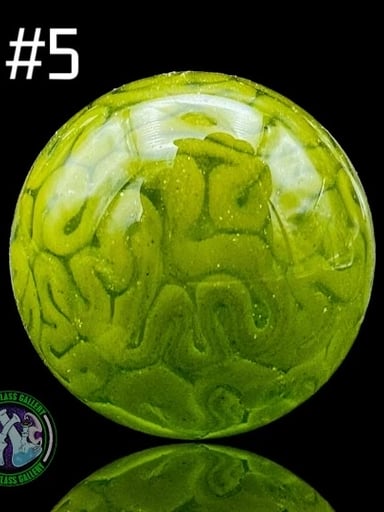 Preview pic of Algae - Brain Tech Marble - Green #5