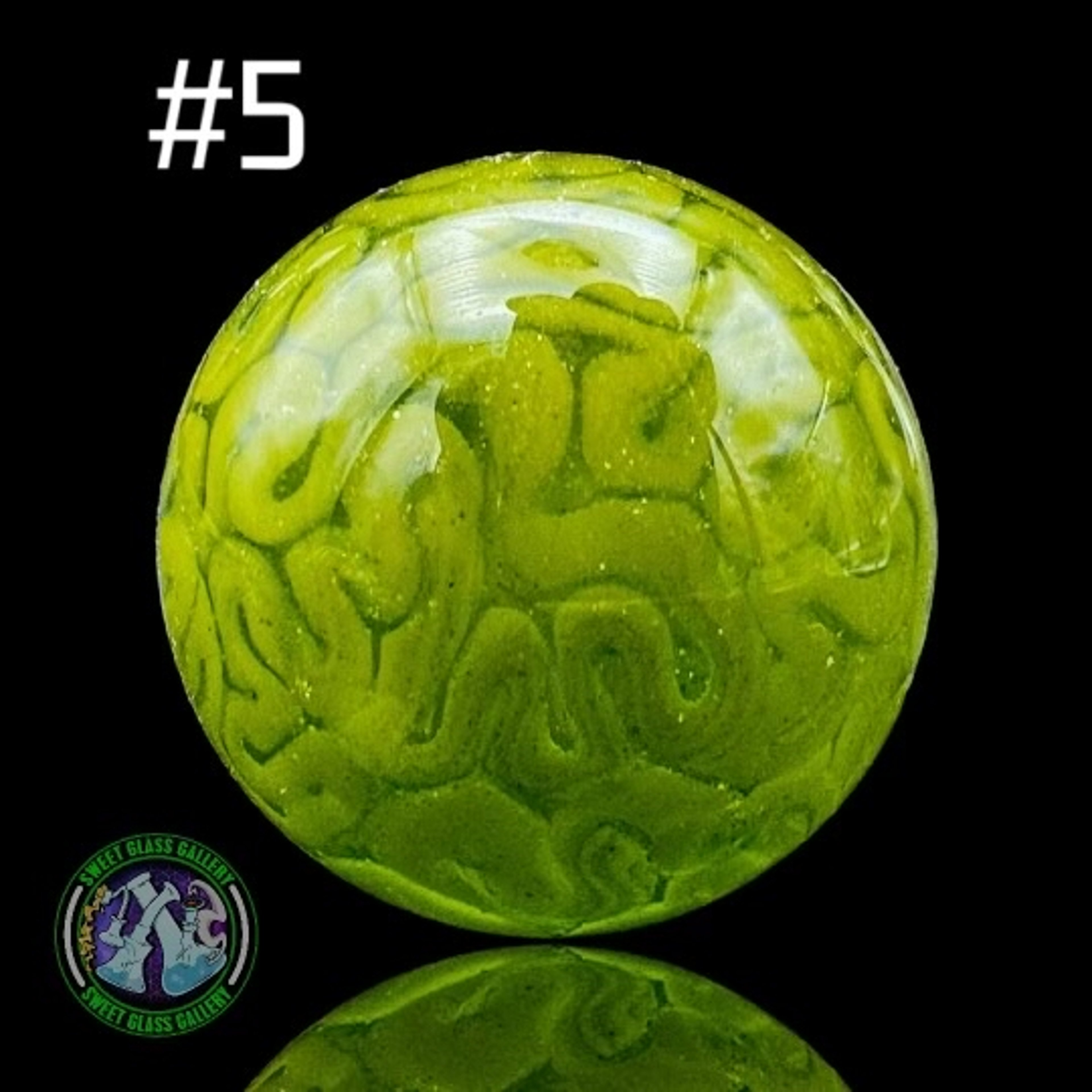 Preview pic of Algae - Brain Tech Marble - Green #5
