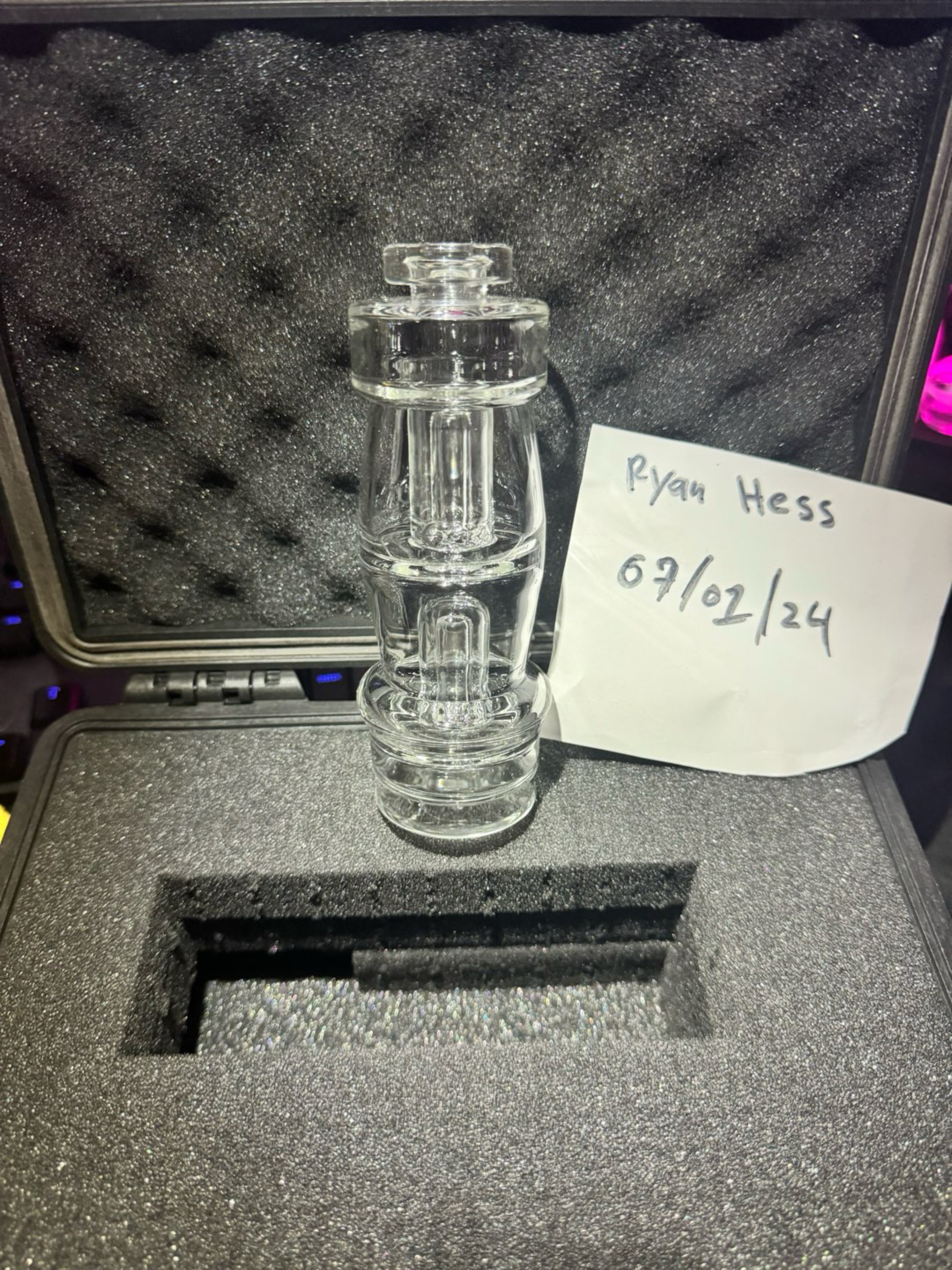 Preview pic of SpiderGlass🕷️double stack puffco attachment