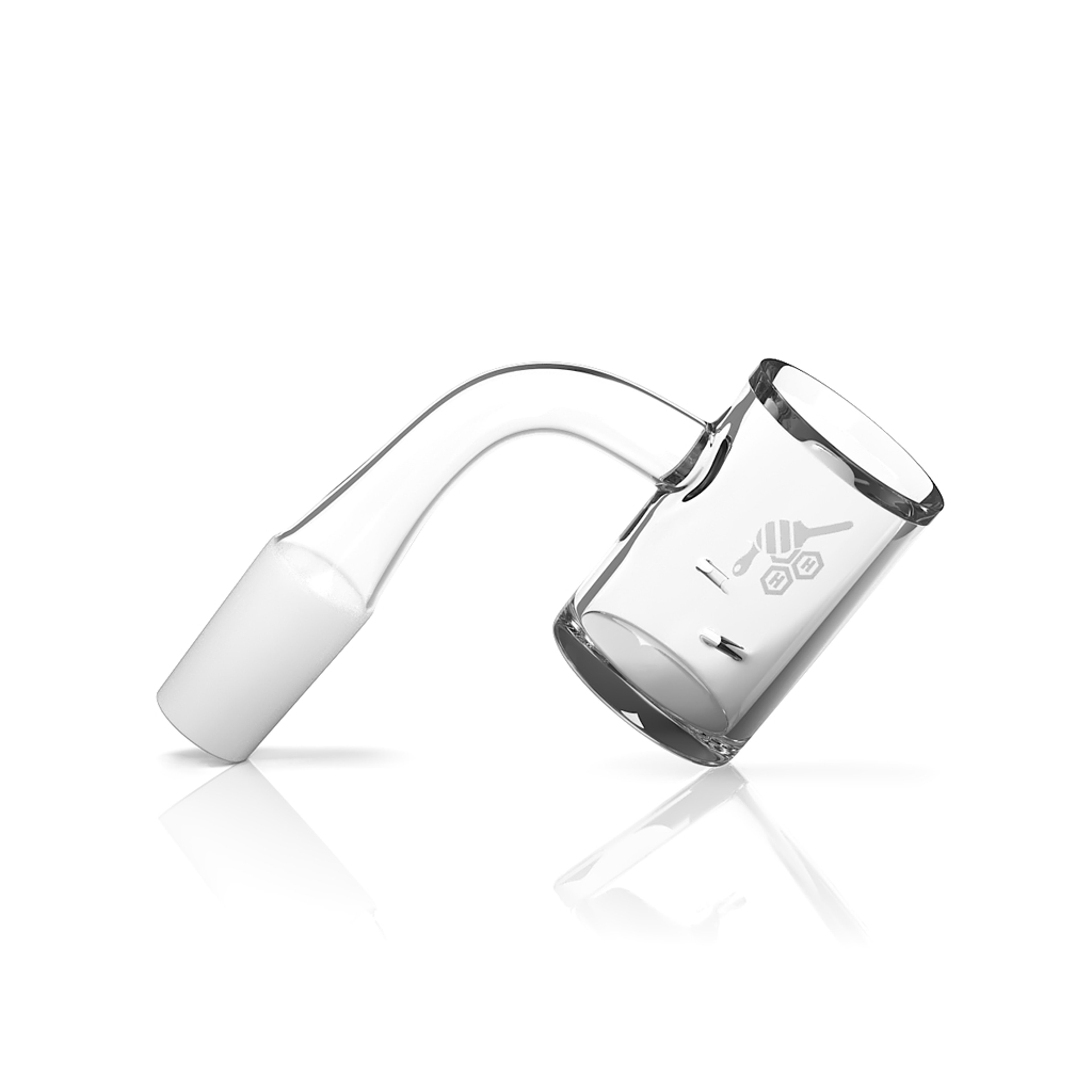 WHIRLWIND QUARTZ BANGER - 90° DEGREE | YL image 0
