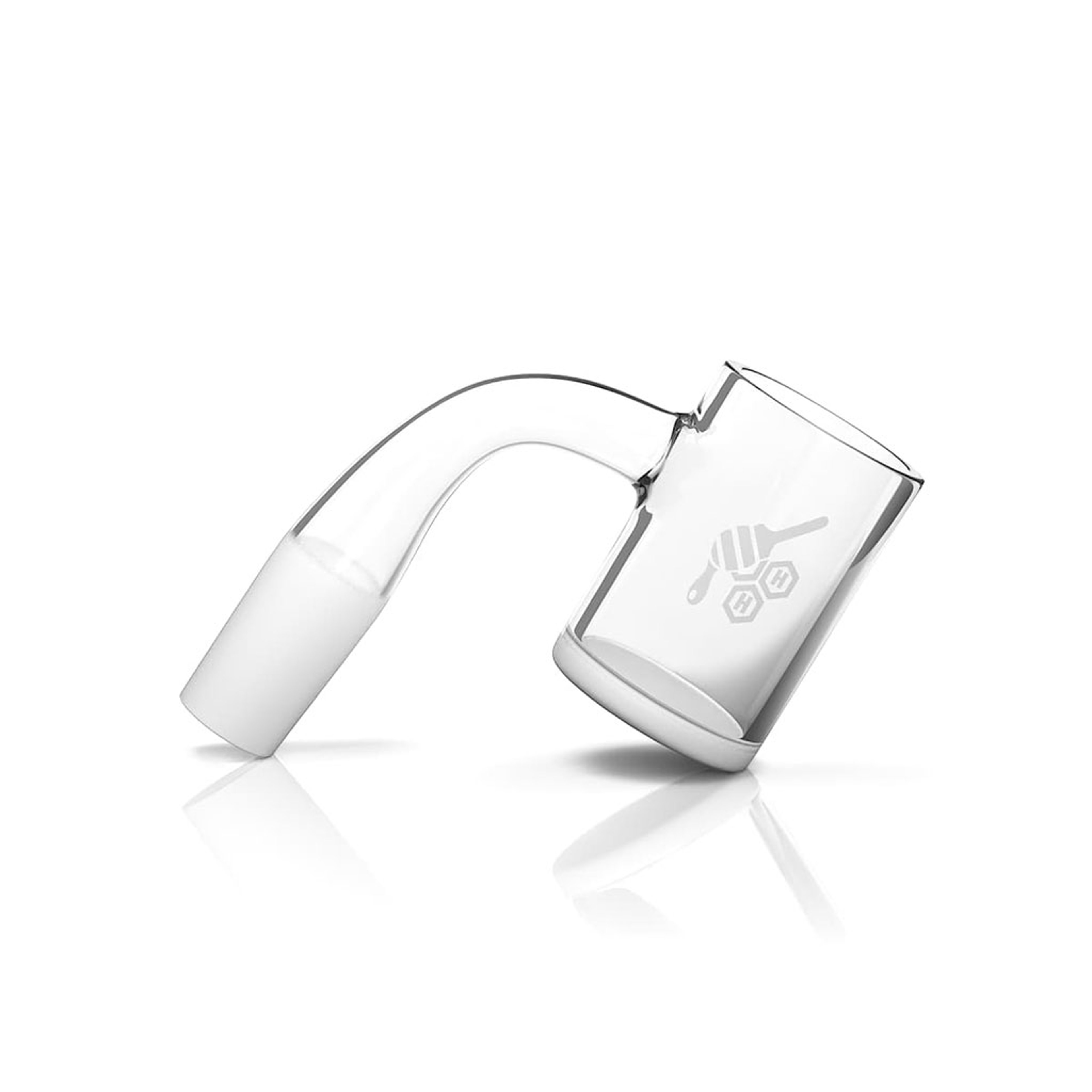 HONEY & MILK QUARTZ BANGER - 90° DEGREE | YL image 0