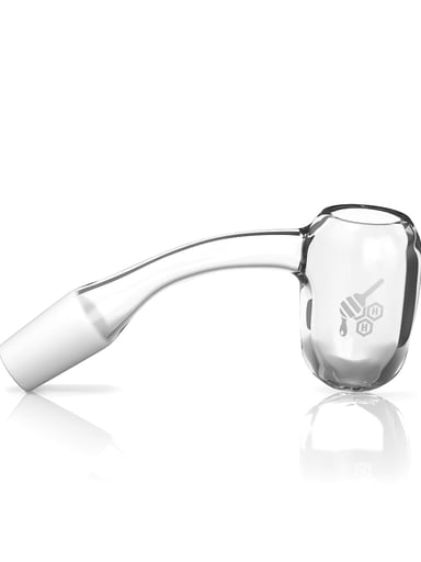 Preview pic of HONEY BARREL QUARTZ BANGER - 45° DEGREE | YL