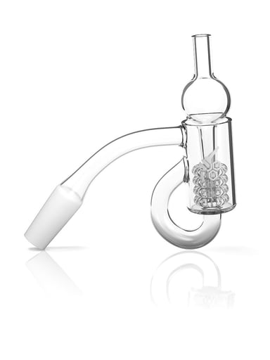 Preview pic of HONEY RECYCLER QUARTZ BANGER - 45° DEGREE | YL