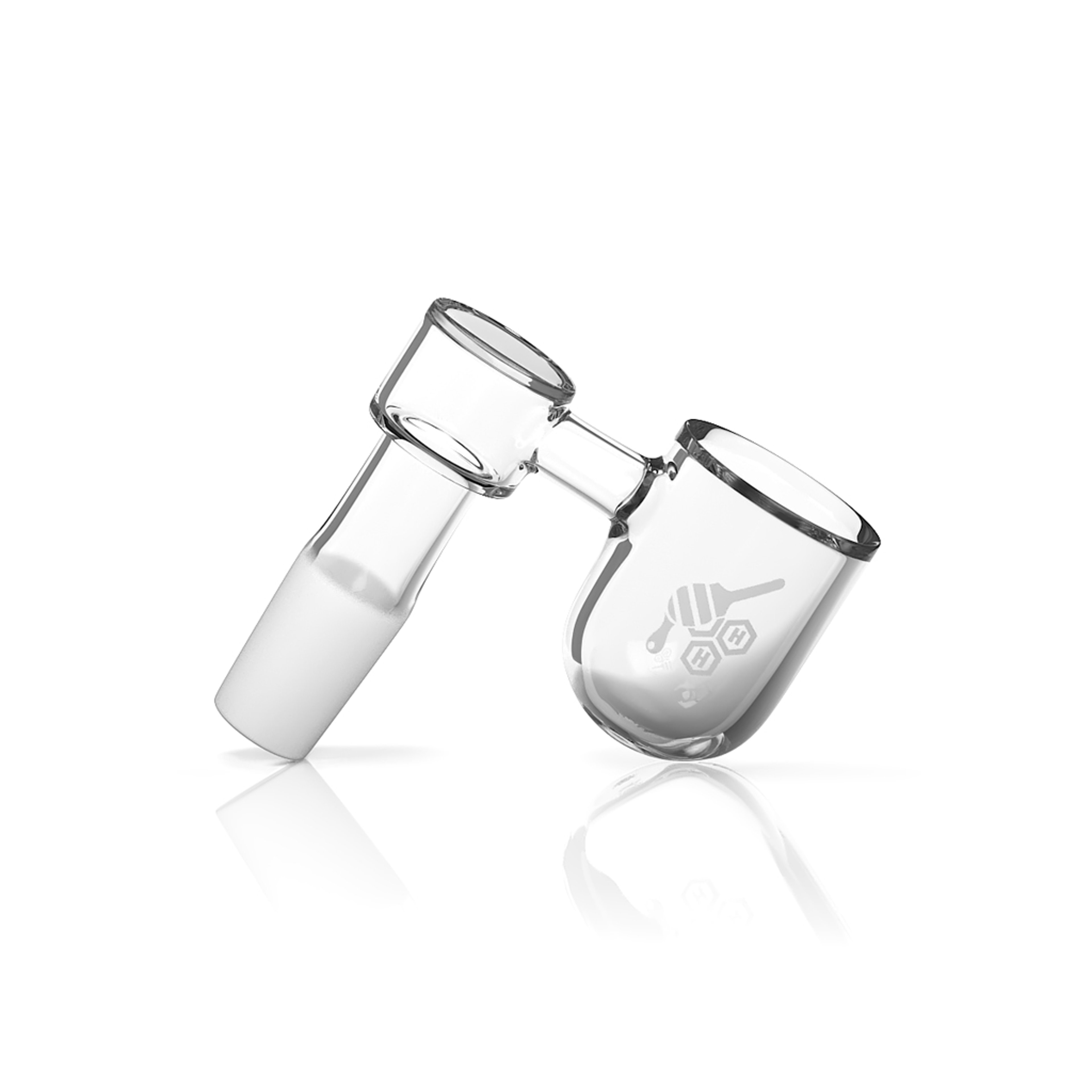 HONEY BEVEL BOWL SIDECAR QUARTZ BANGER - 90° DEGREE | YL image 0