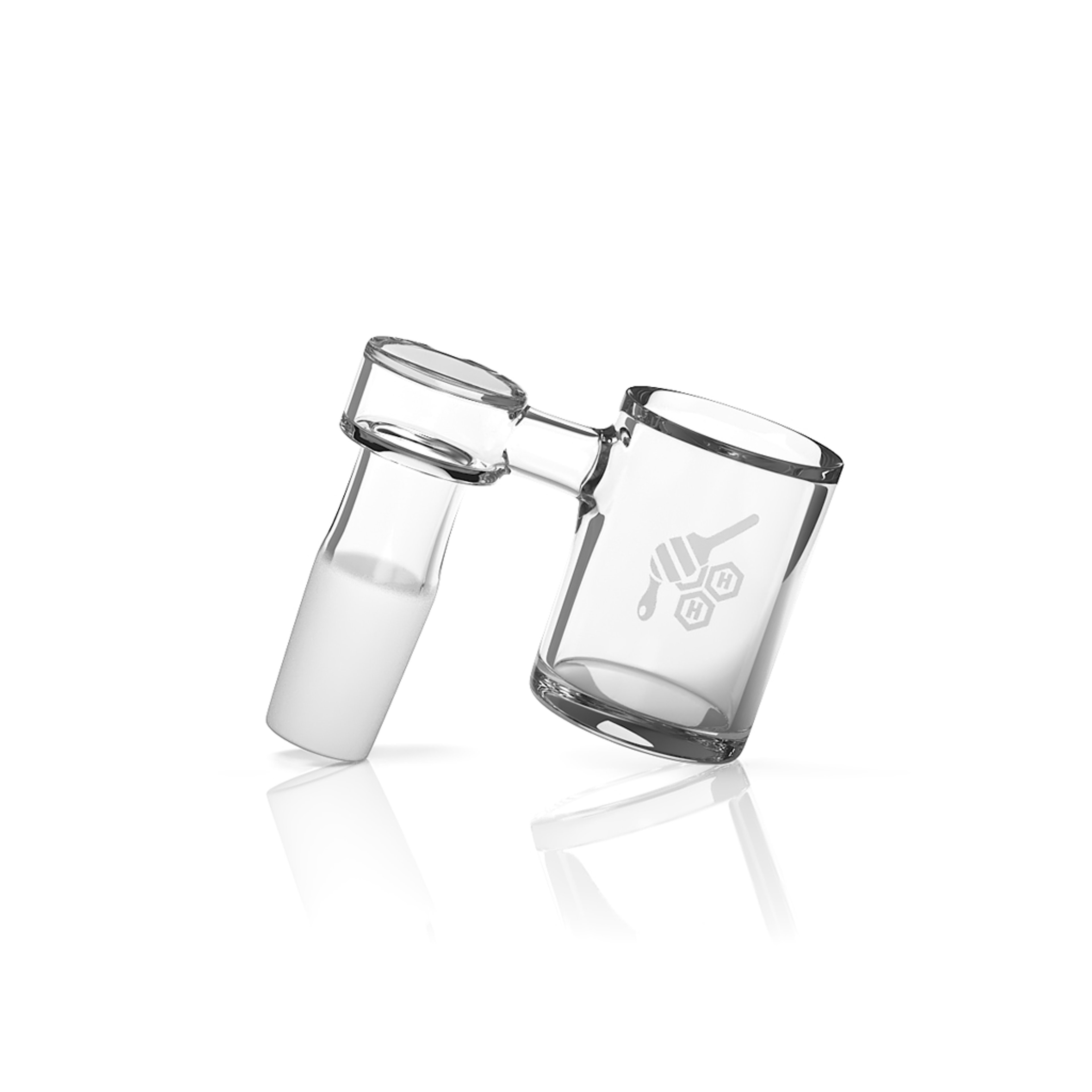 Preview pic of ORIGINAL BEVEL SIDECAR QUARTZ BANGER - 90° DEGREE | YL