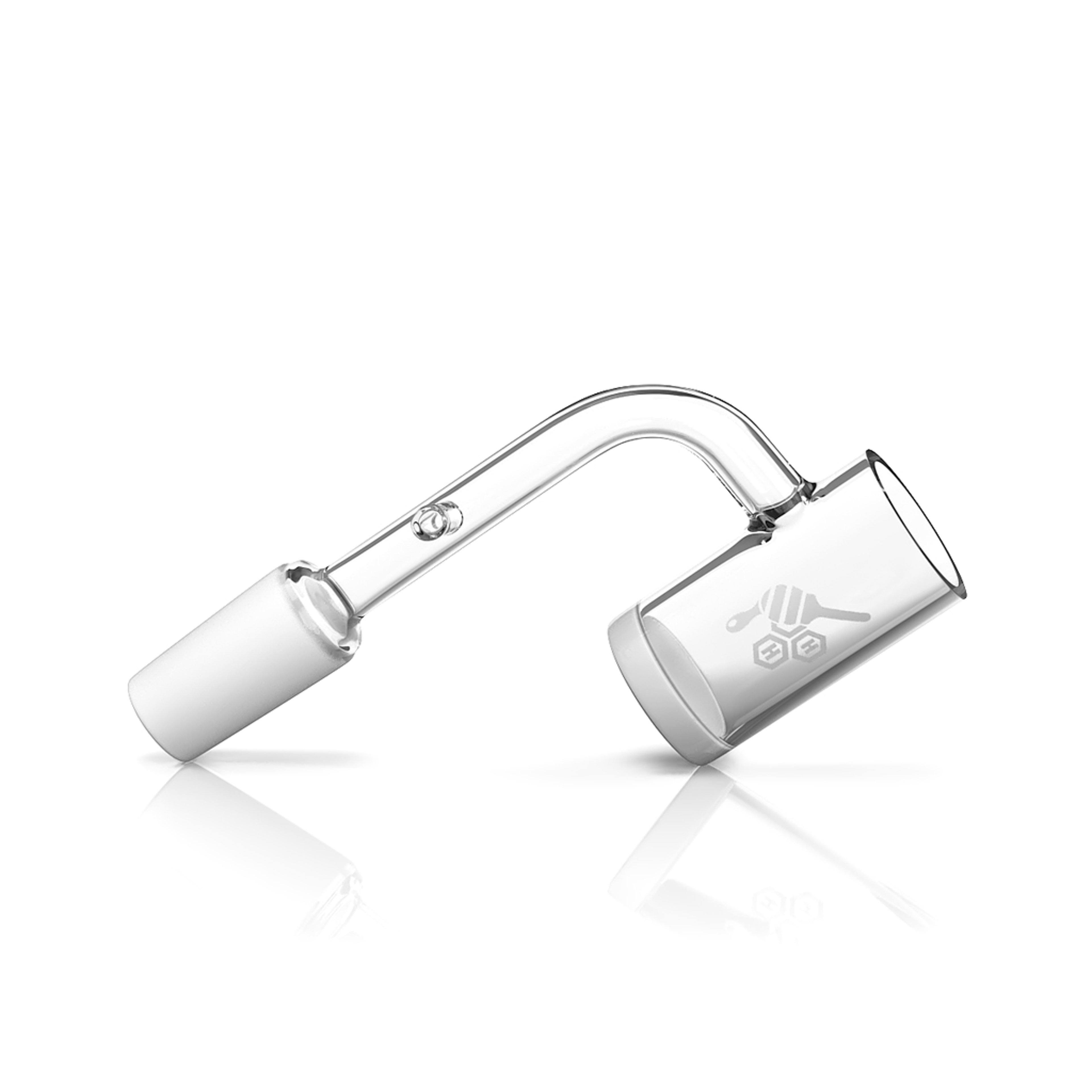 HONEY & MILK ENAIL QUARTZ BANGER - 90° DEGREE | YL image 0