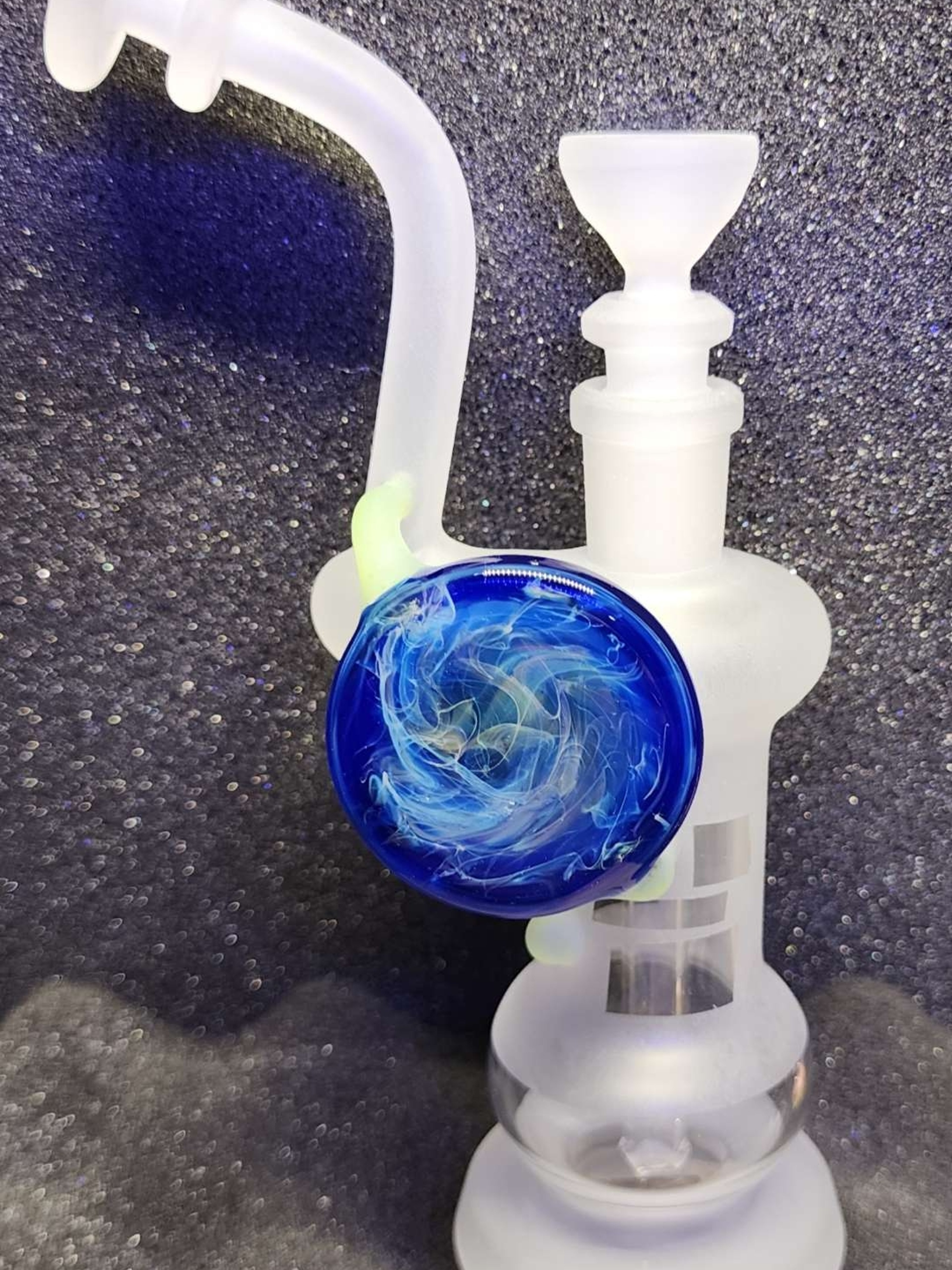 Preview pic of BeerGlass Frosty 10mm mini Sandblasted Rig