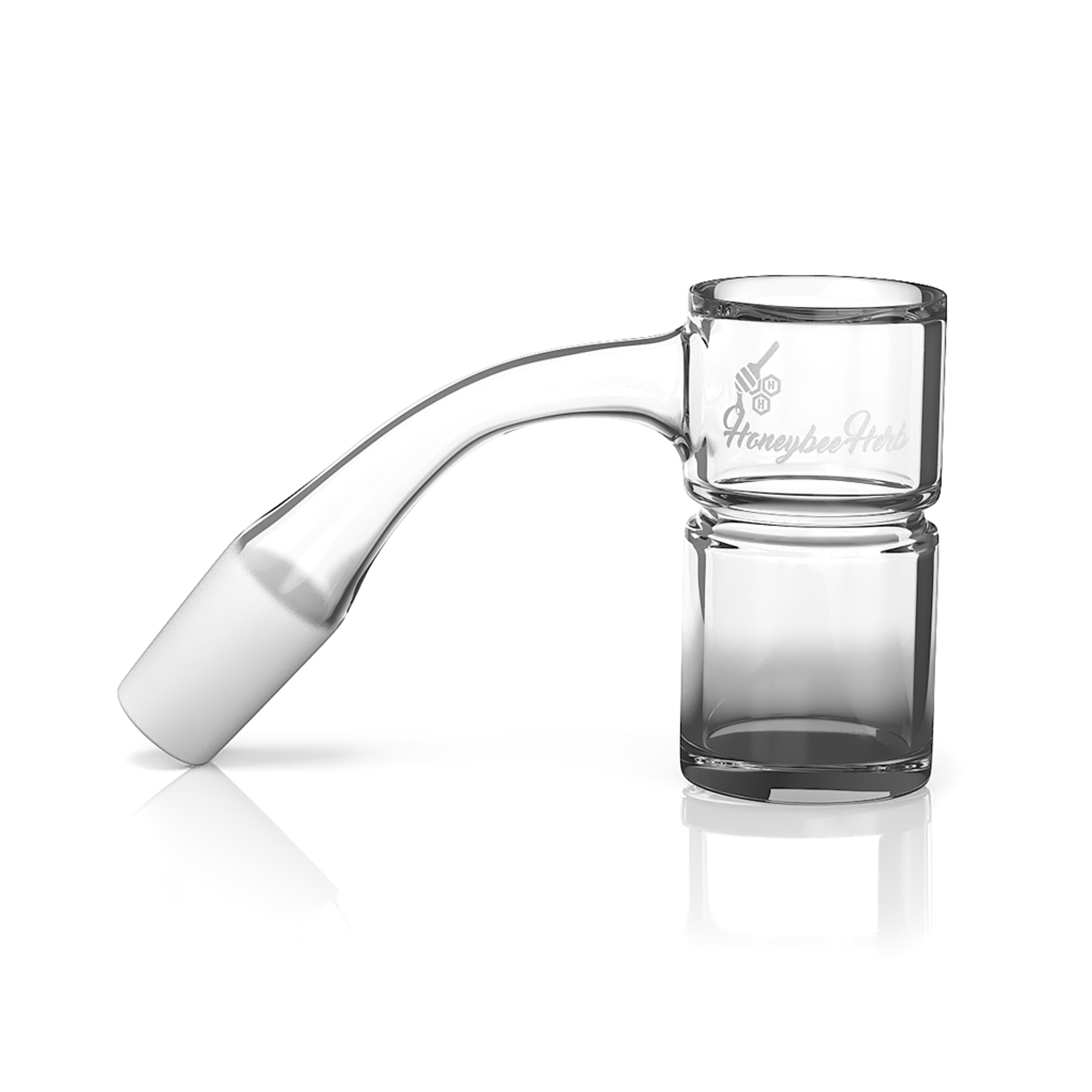 HONEY BEVEL SPLASH BUCKET QUARTZ BANGER - 45° DEGREE | BL image 0