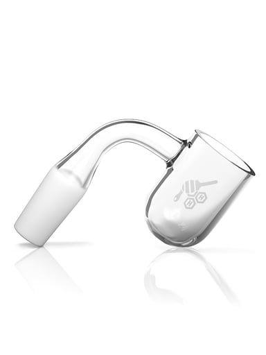 Preview pic of HONEY CYCLONE QUARTZ BANGER - 90° DEGREE | YL