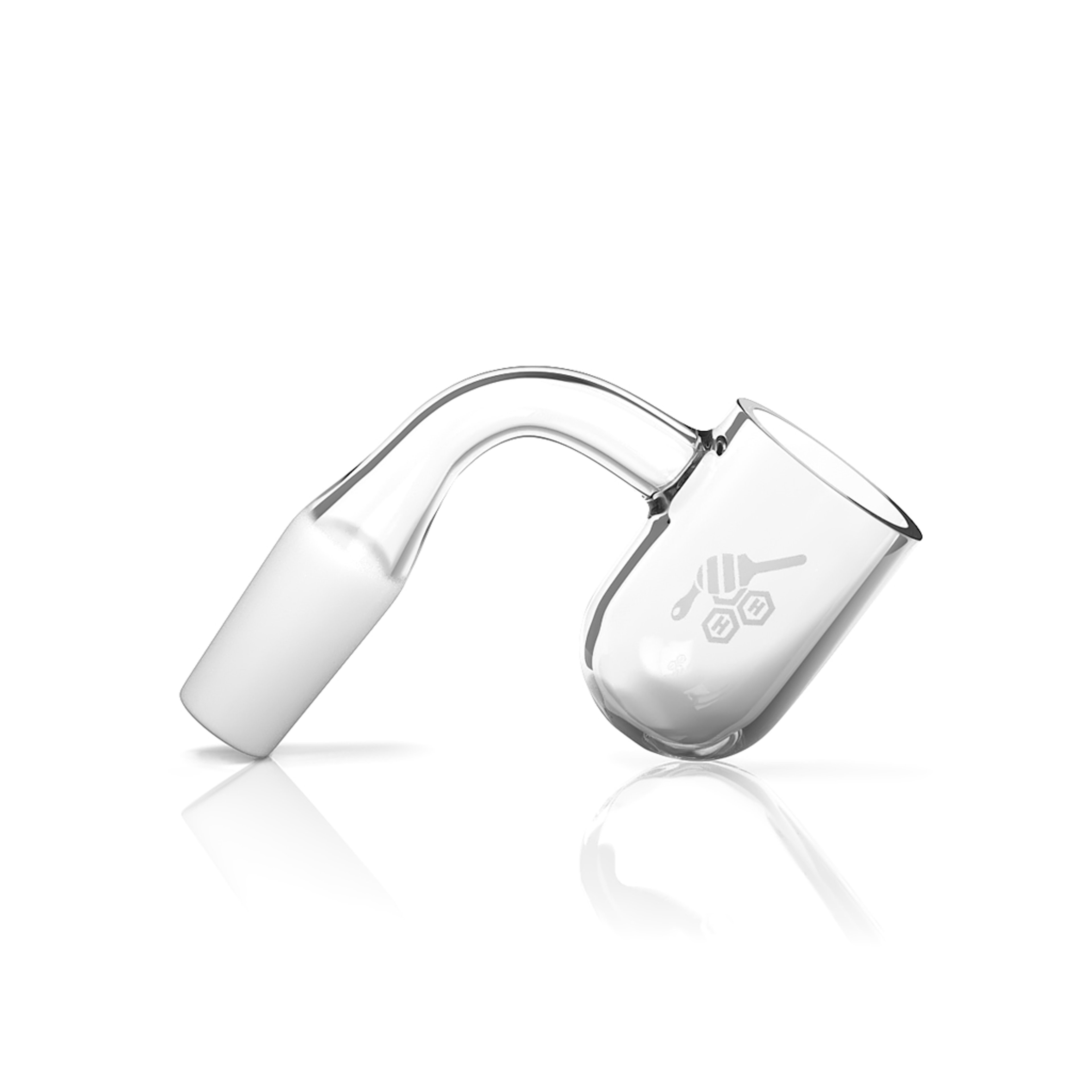 Preview pic of HONEY CYCLONE QUARTZ BANGER - 90° DEGREE | YL
