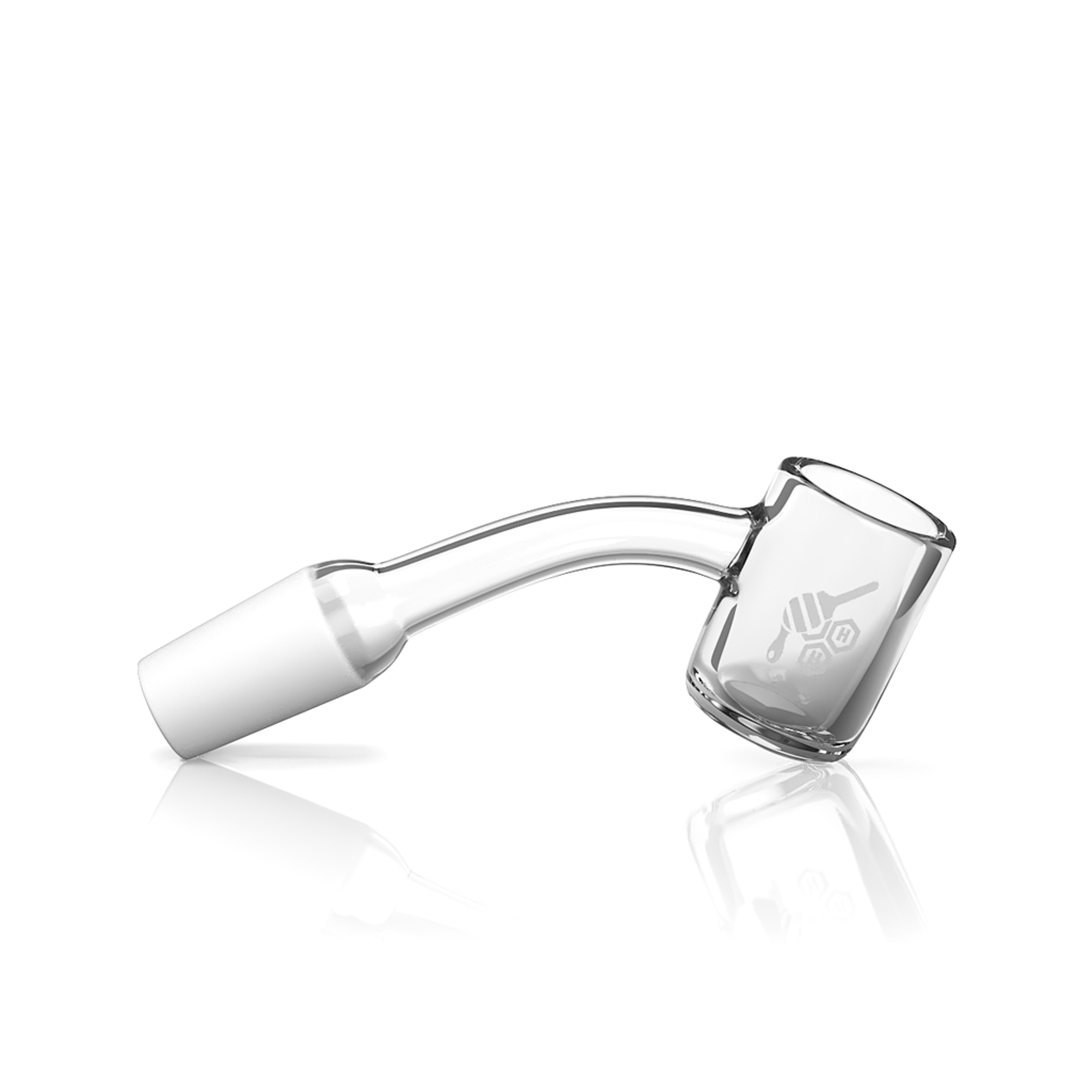 THICK ORIGINAL QUARTZ BANGER - 45° DEGREE | YL image 0