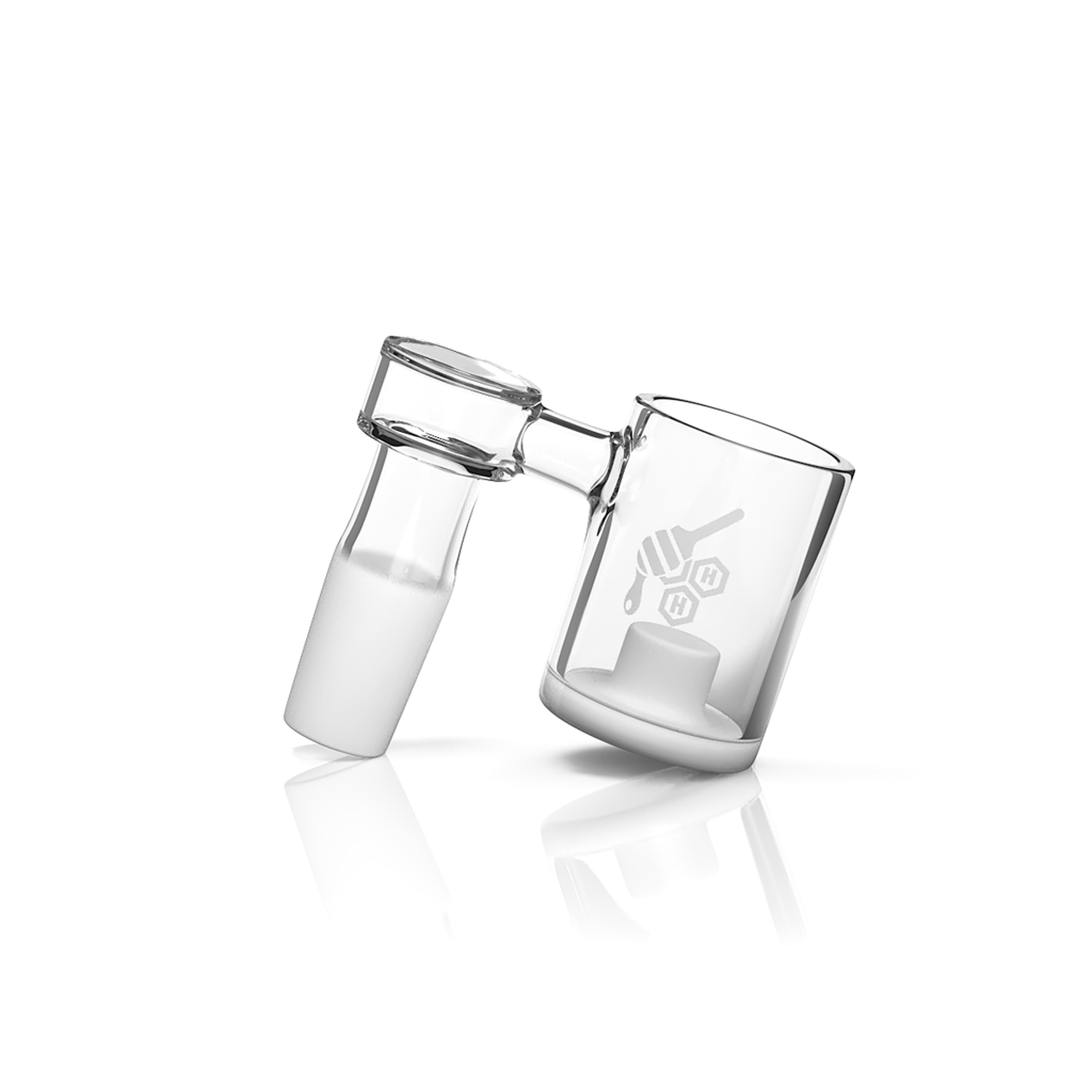 HONEY & MILK CORE REACTOR SIDECAR QUARTZ BANGER - 90° DEGREE | YL image 0